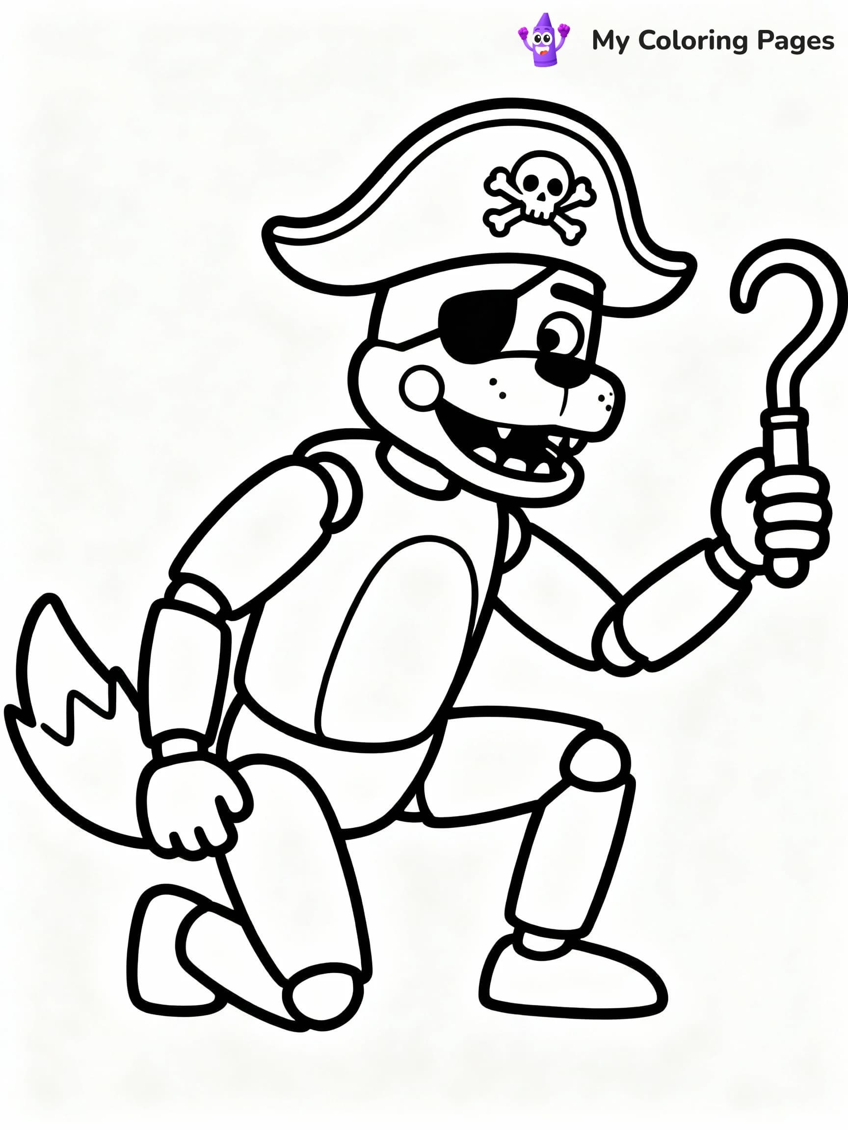 Five Nights at Freddy's Coloring Pages - 17