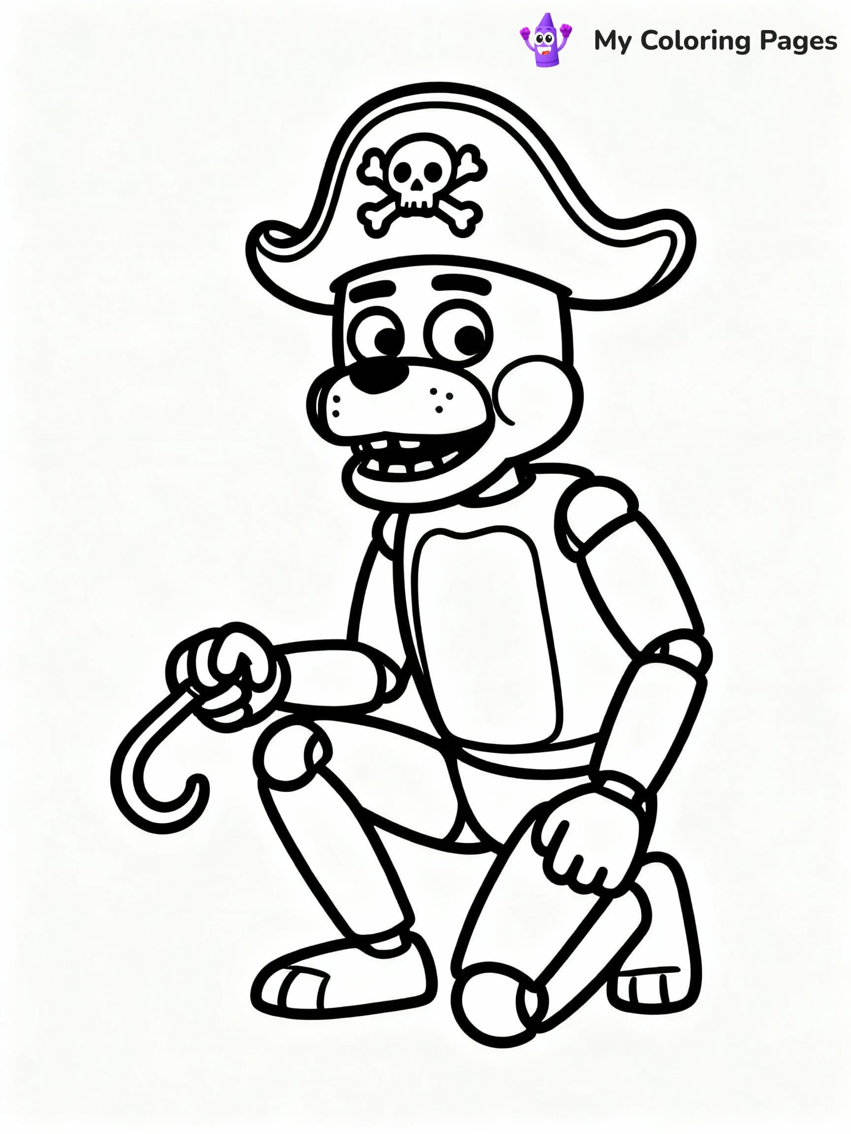 Five Nights at Freddy's Coloring Pages - 15