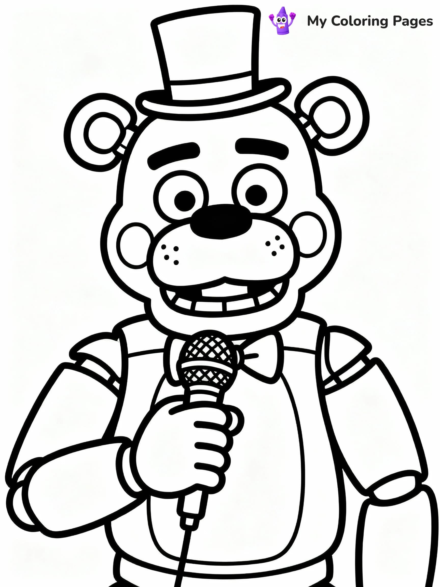 Five Nights at Freddy's Coloring Pages - 13
