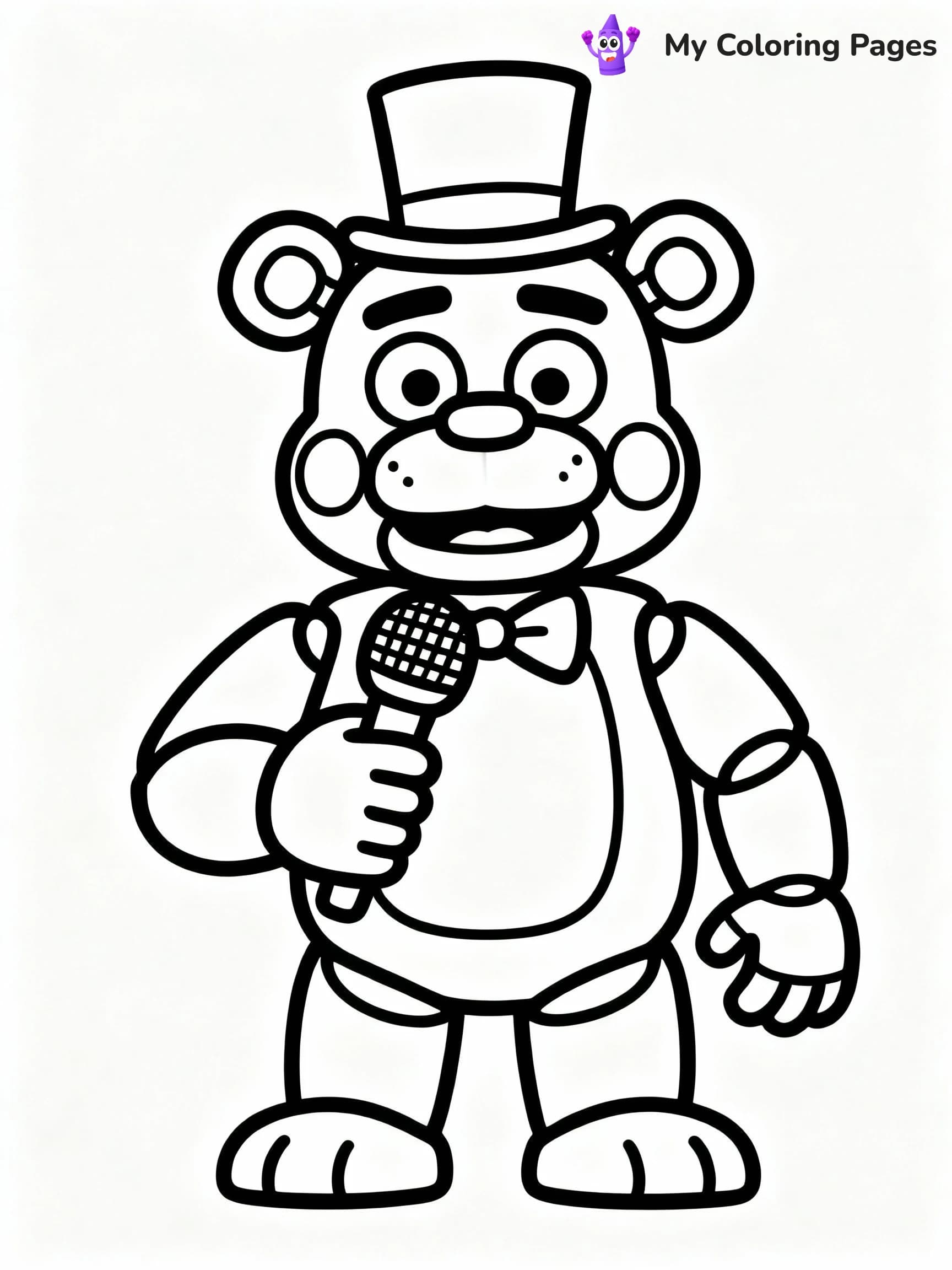 Five Nights at Freddy's Coloring Pages - 12