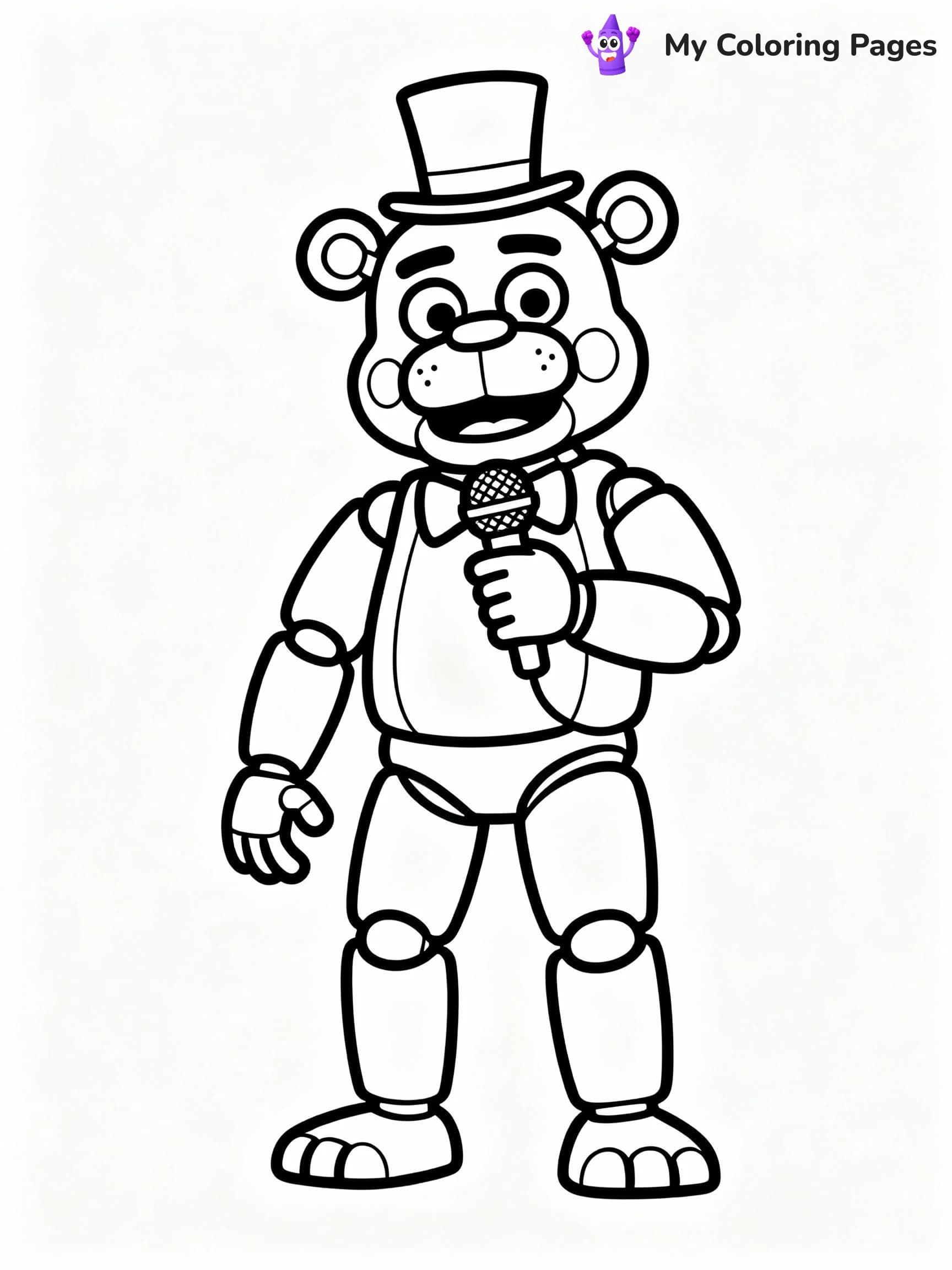 Five Nights at Freddy's Coloring Pages - 11