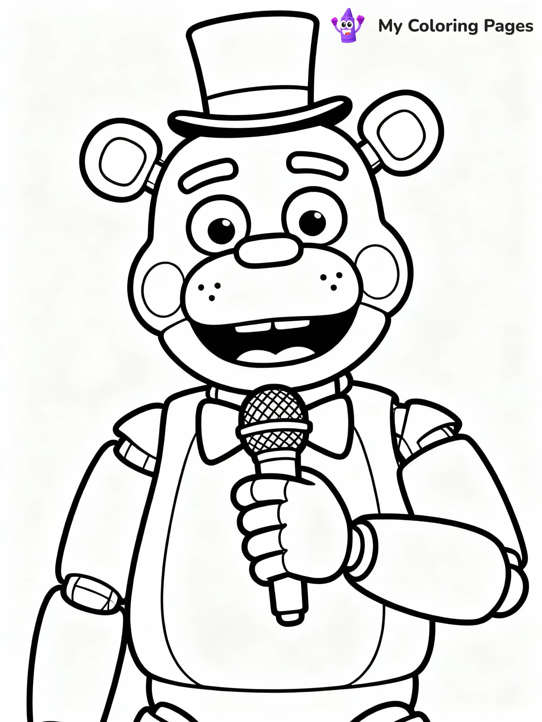 Five Nights at Freddy's Coloring Pages - 10