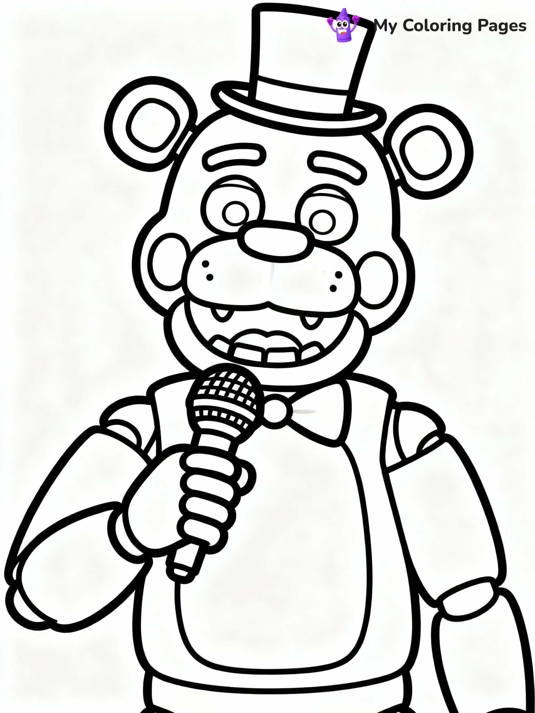 Five Nights at Freddy's Coloring Pages - 8