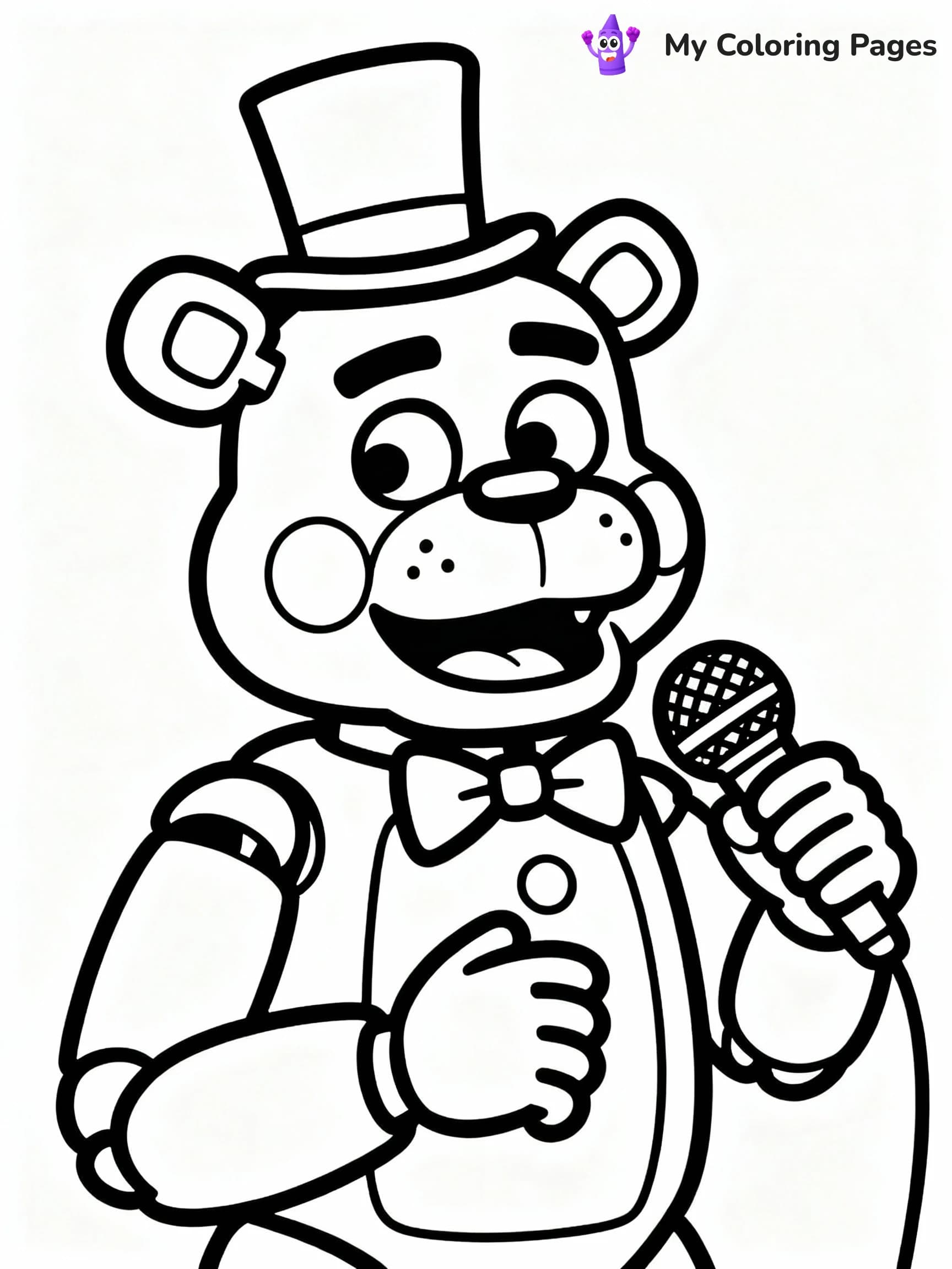 Five Nights at Freddy's Coloring Pages - 6