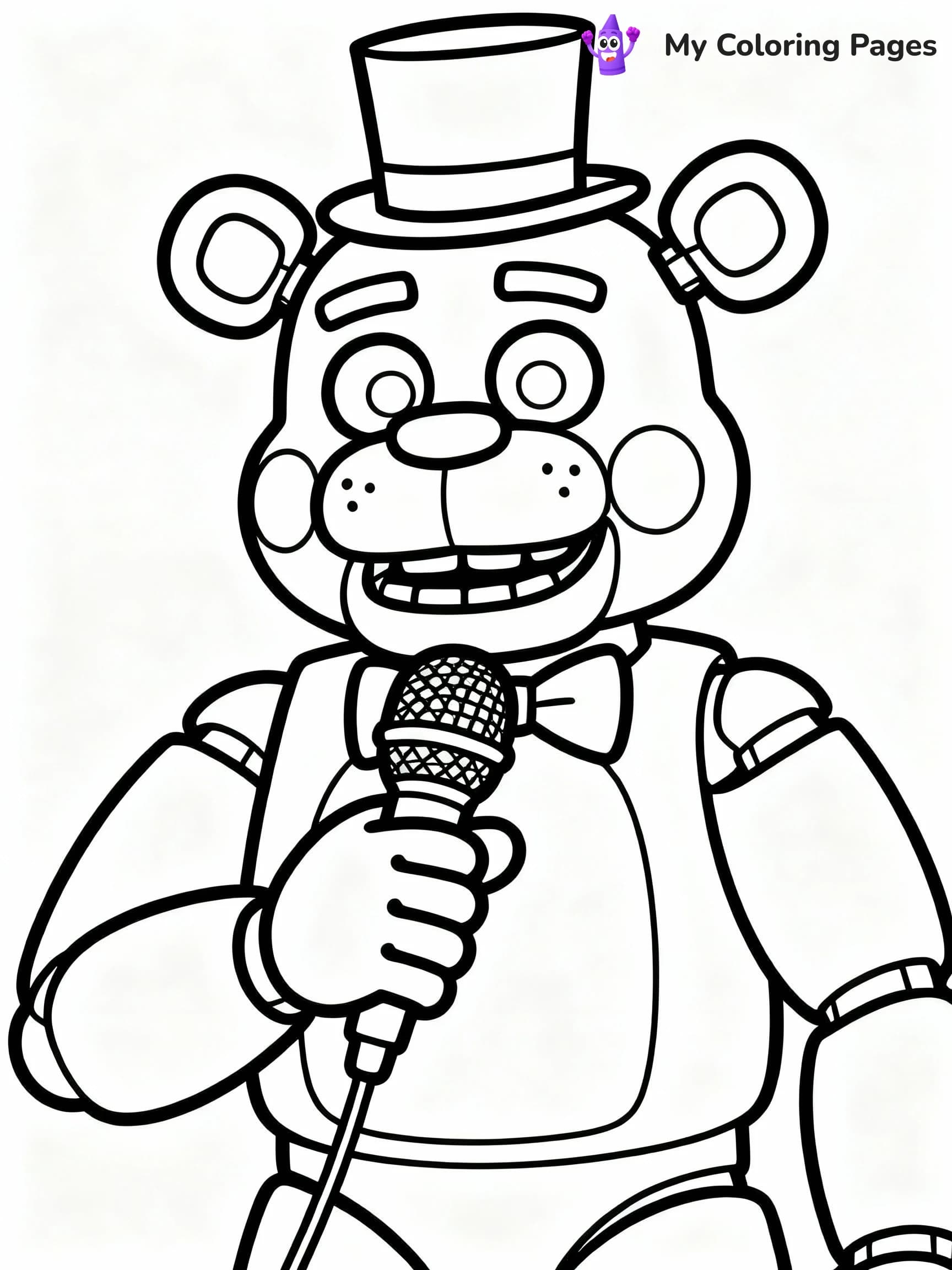 Five Nights at Freddy's Coloring Pages - 4