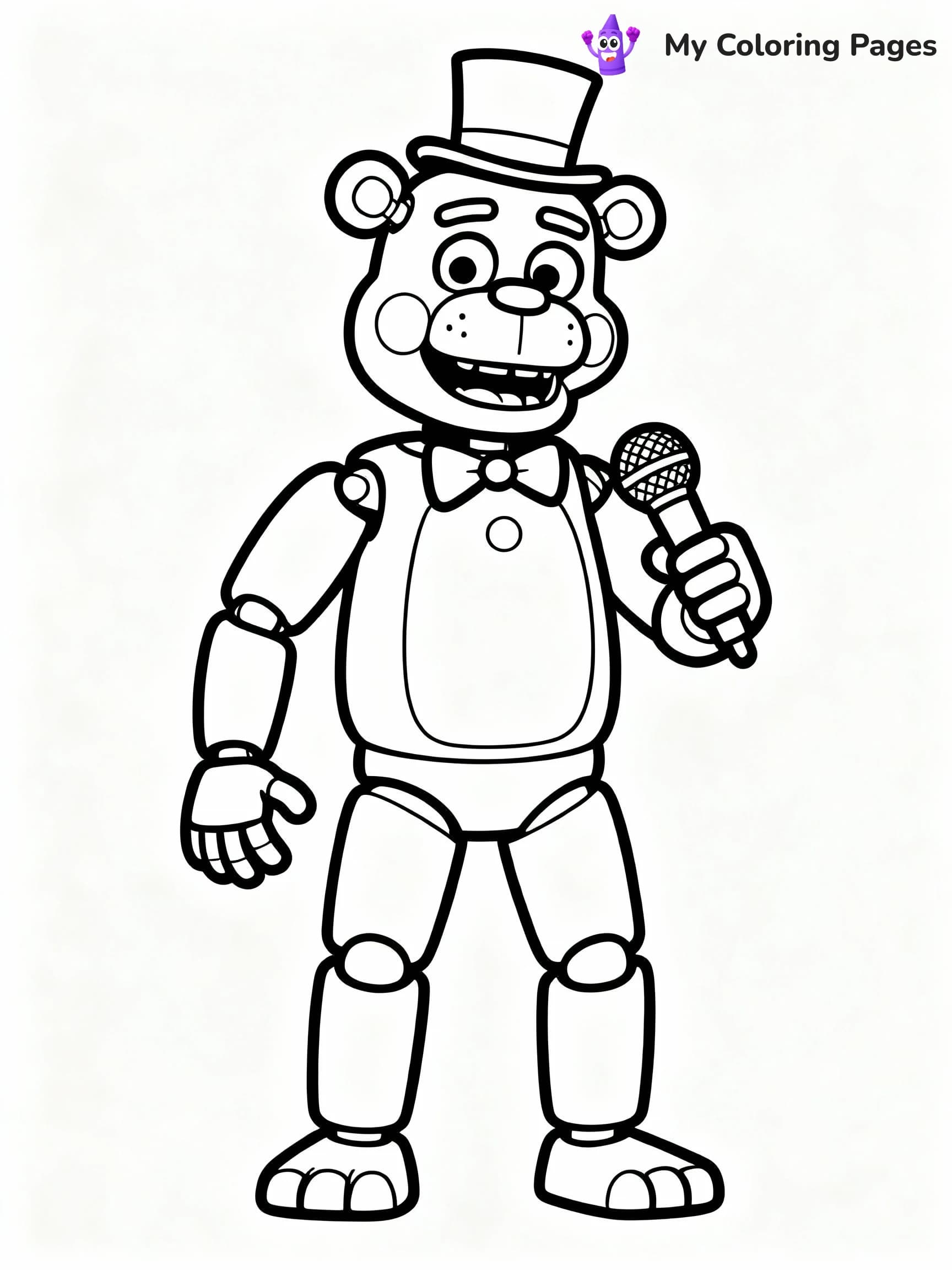Five Nights at Freddy's Coloring Pages - 3