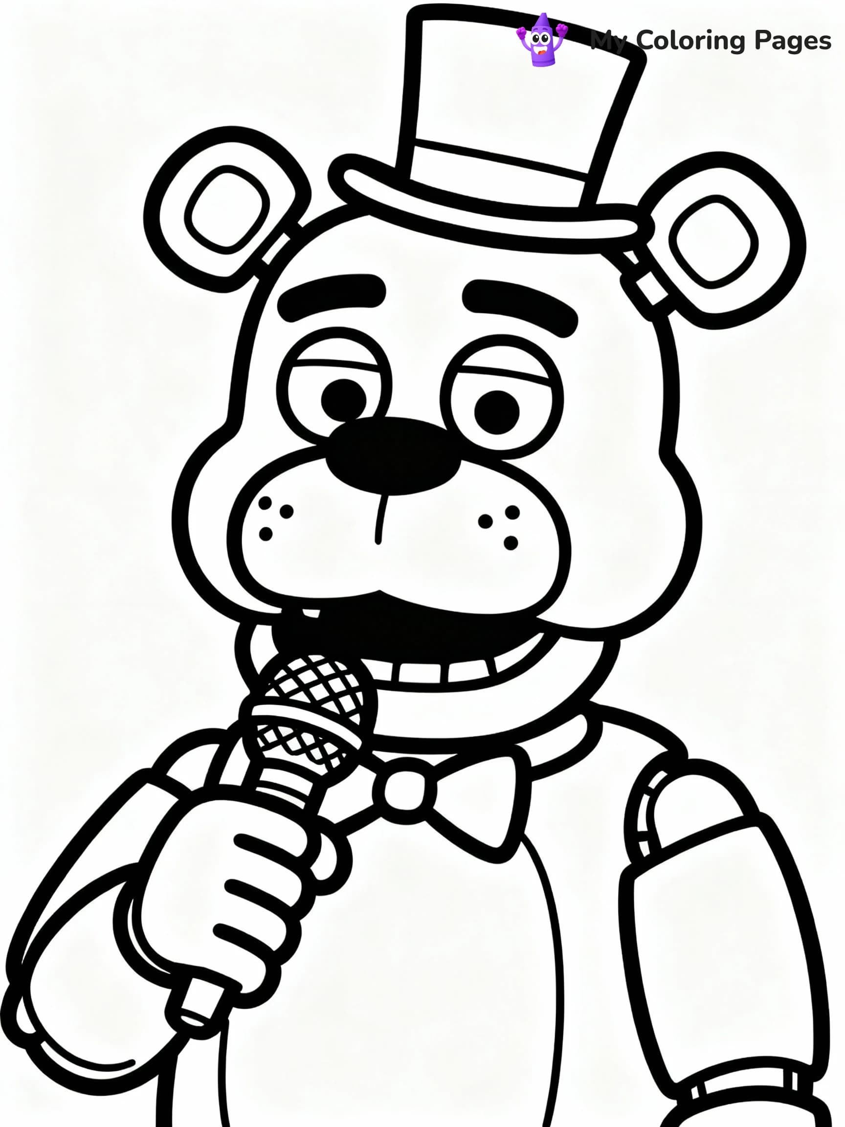 Five Nights at Freddy's Coloring Pages - 1