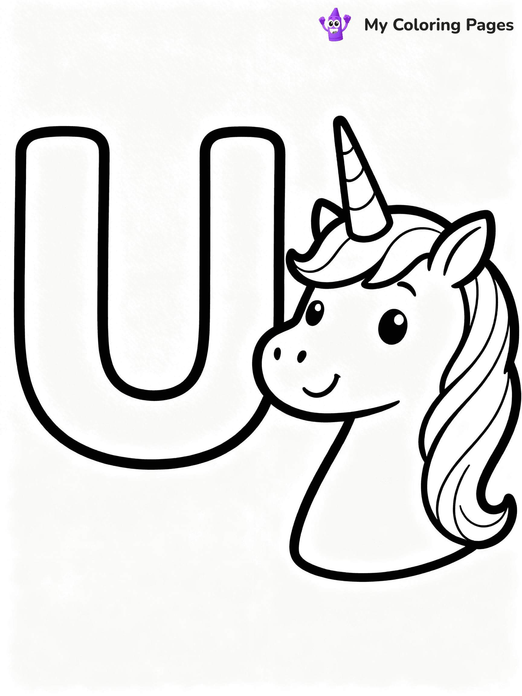 Letter U Coloring Pages - 33