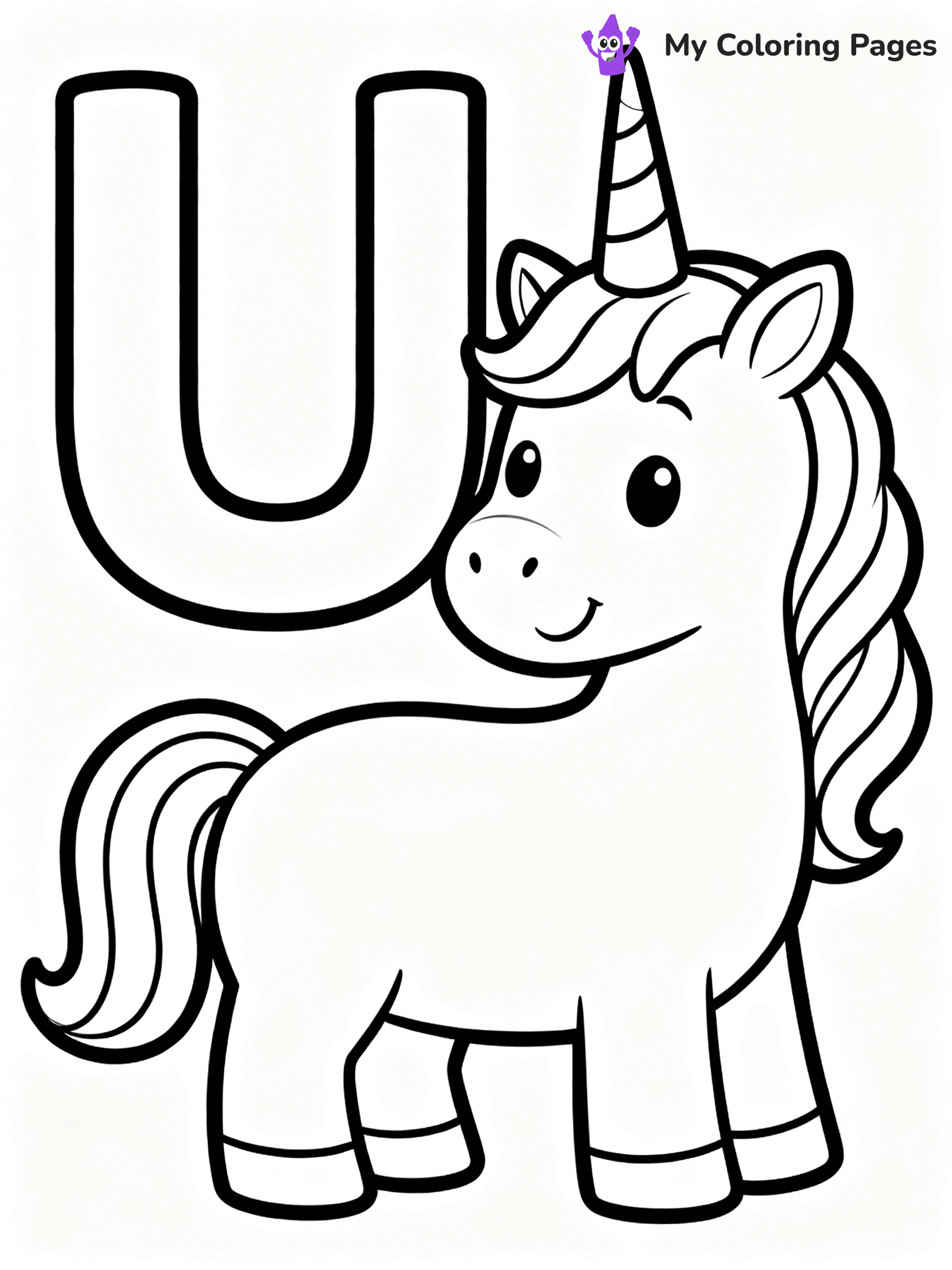 Letter U Coloring Pages - 30