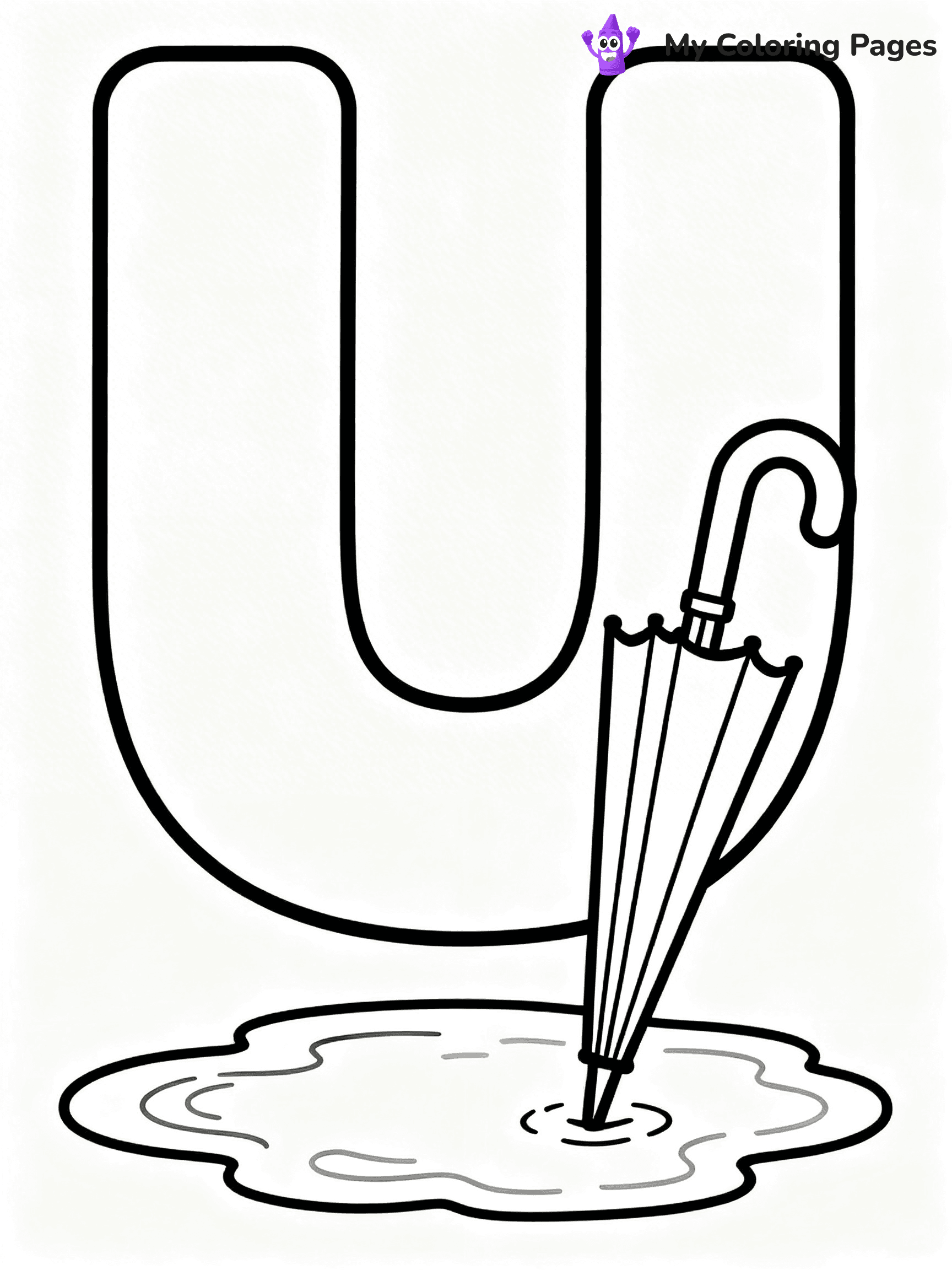 Letter U Coloring Pages - 26