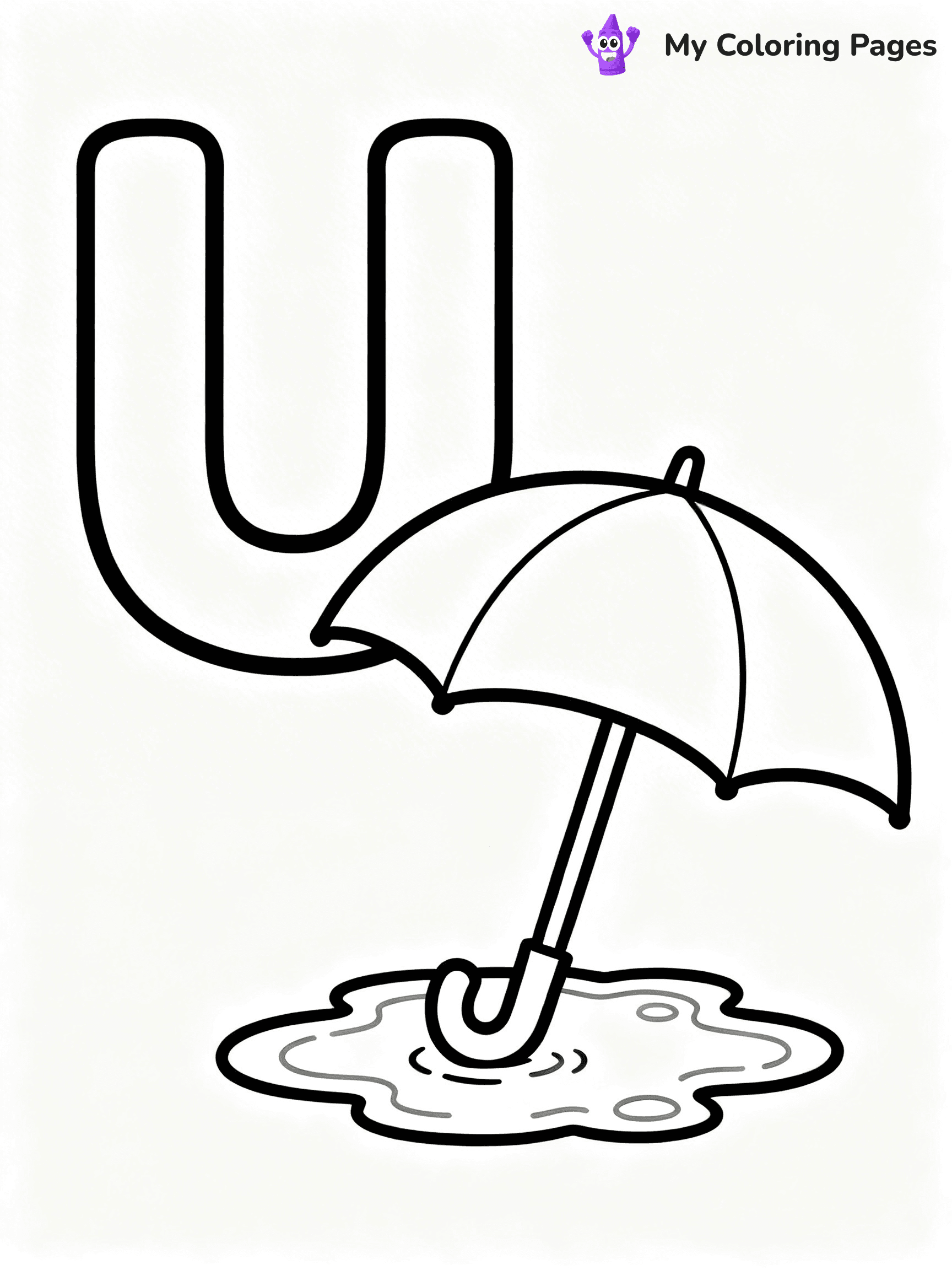 Letter U Coloring Pages - 25