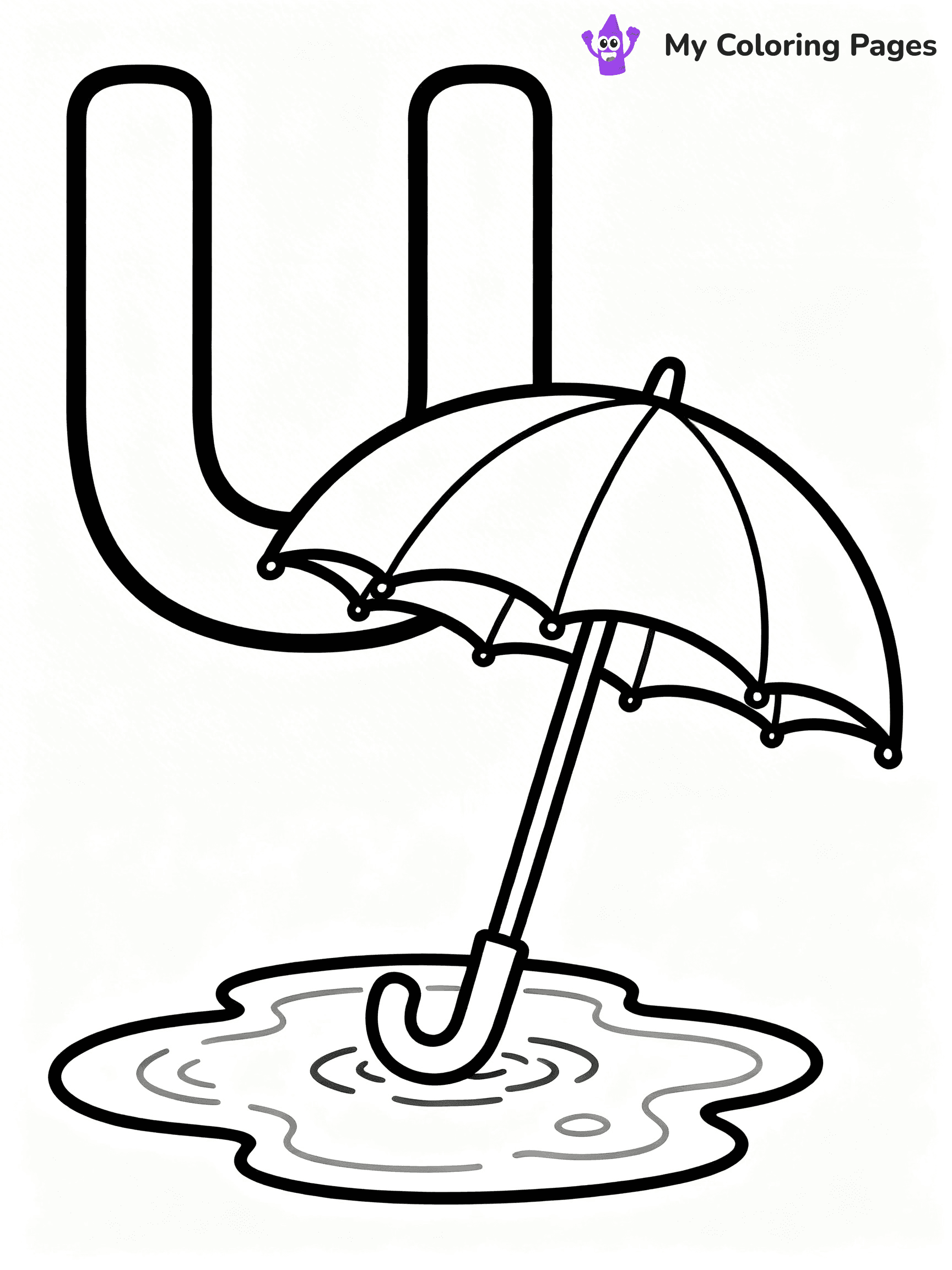 Letter U Coloring Pages - 24