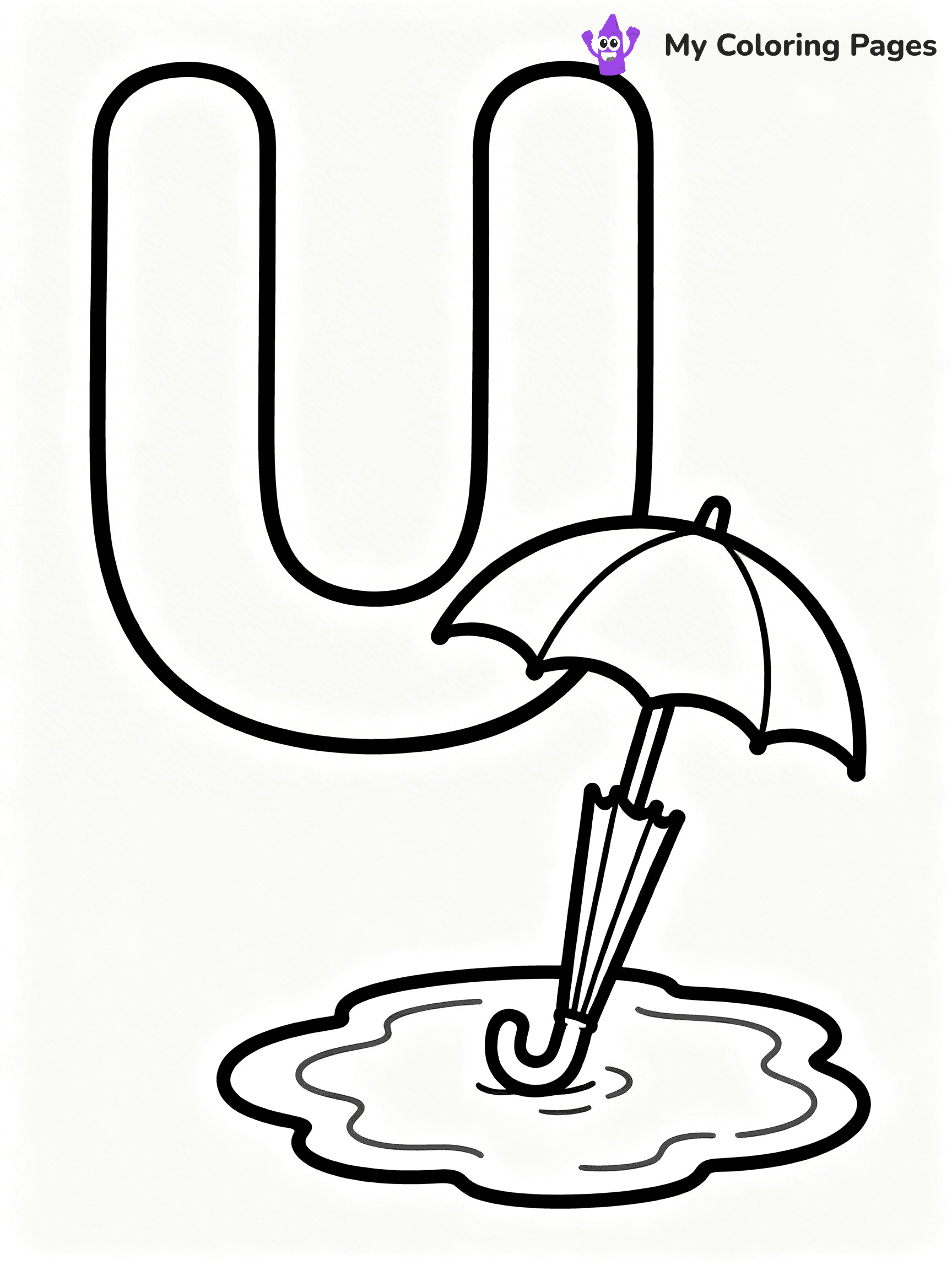 Letter U Coloring Pages - 23
