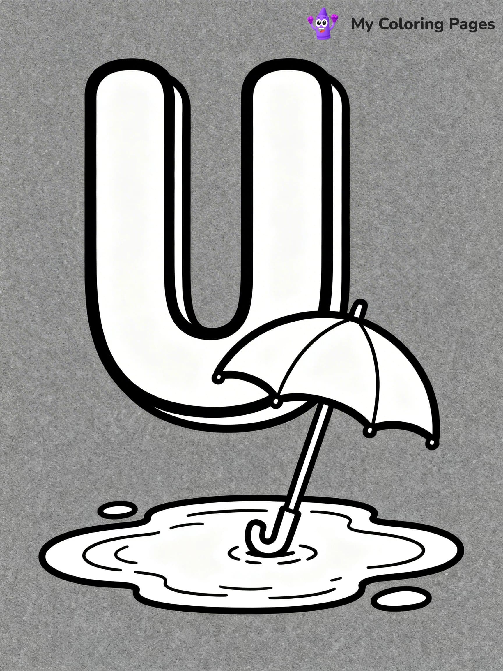 Letter U Coloring Pages - 22