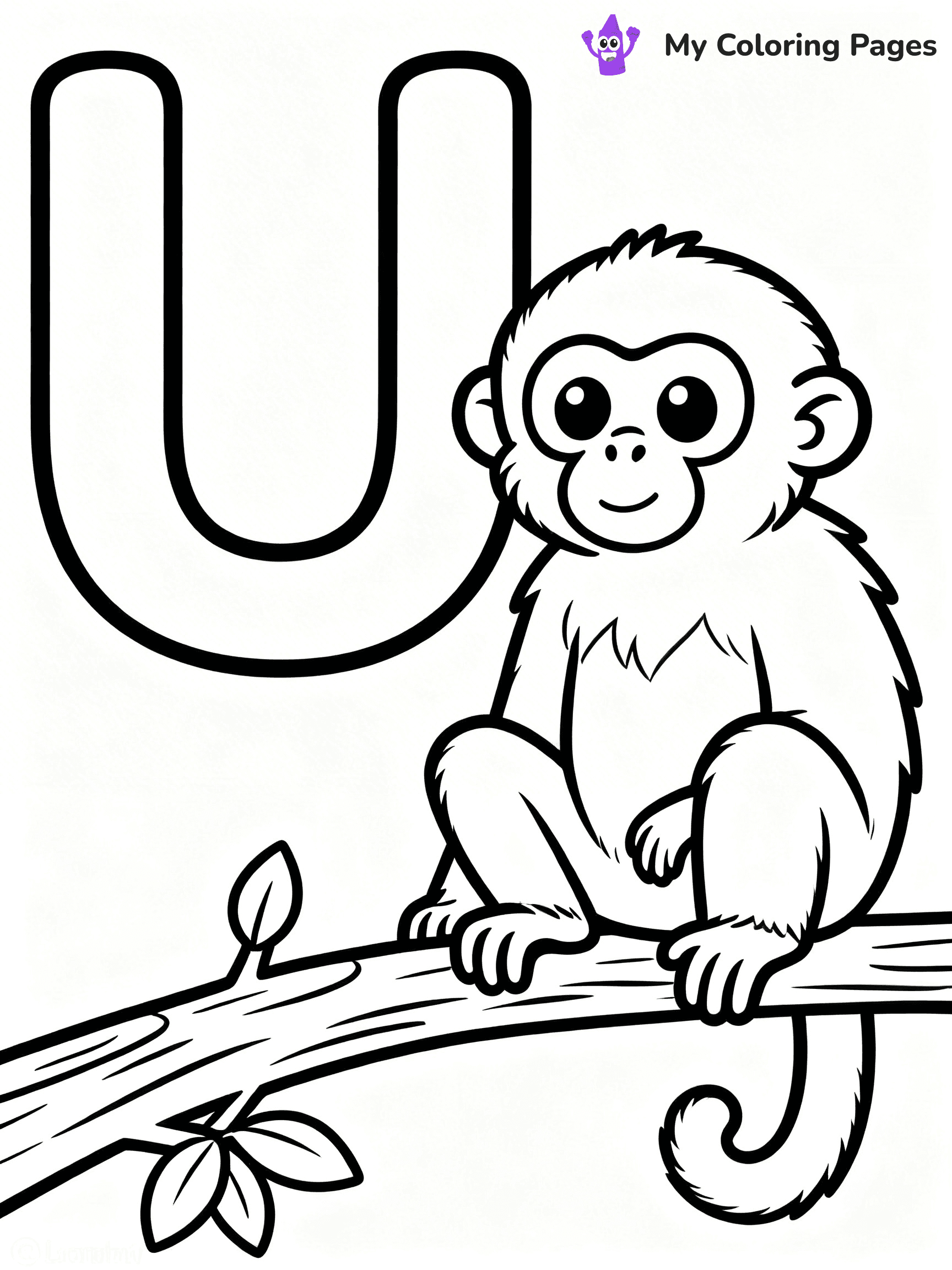 Letter U Coloring Pages - 21