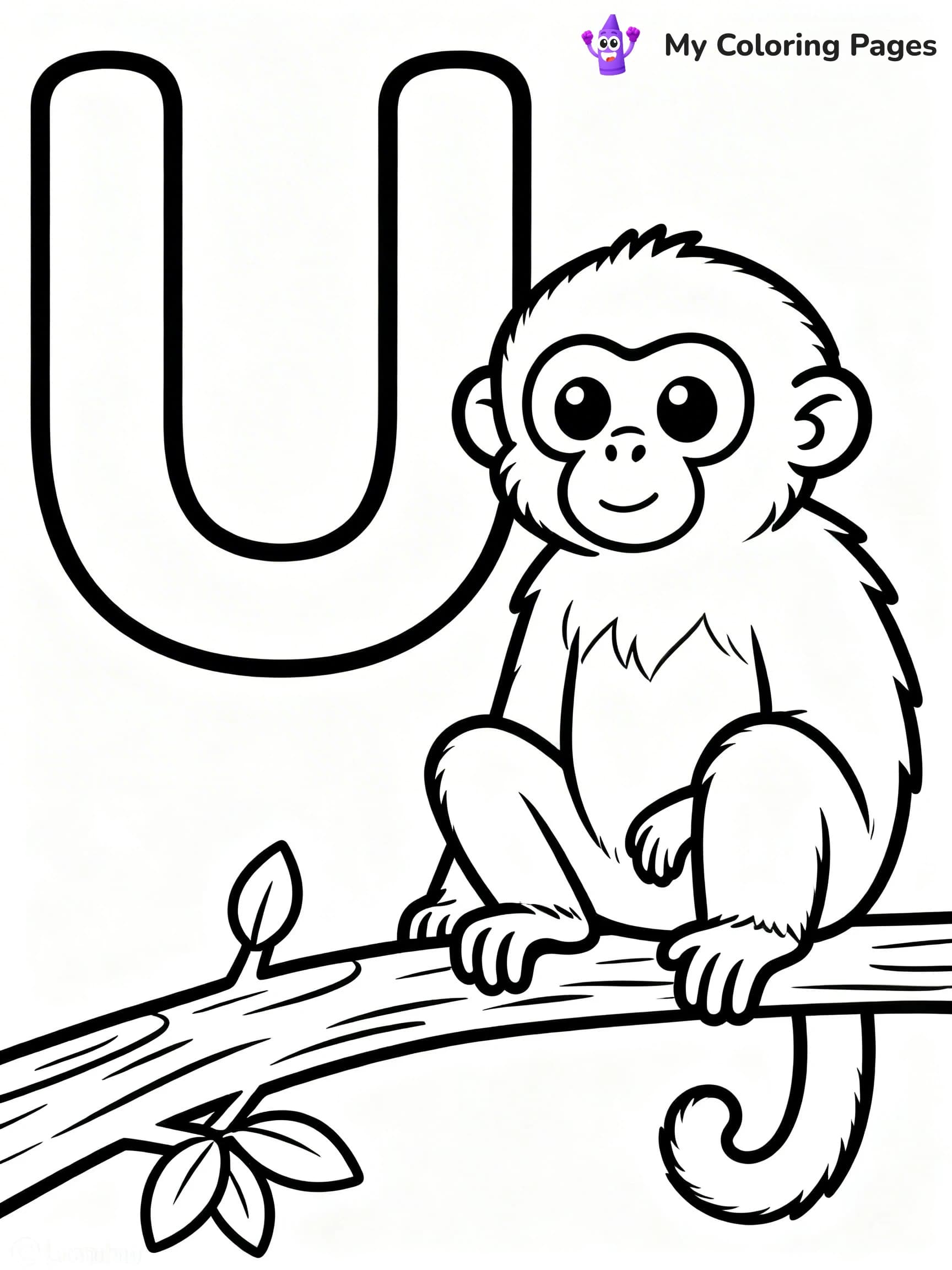 Letter U Coloring Pages - 21