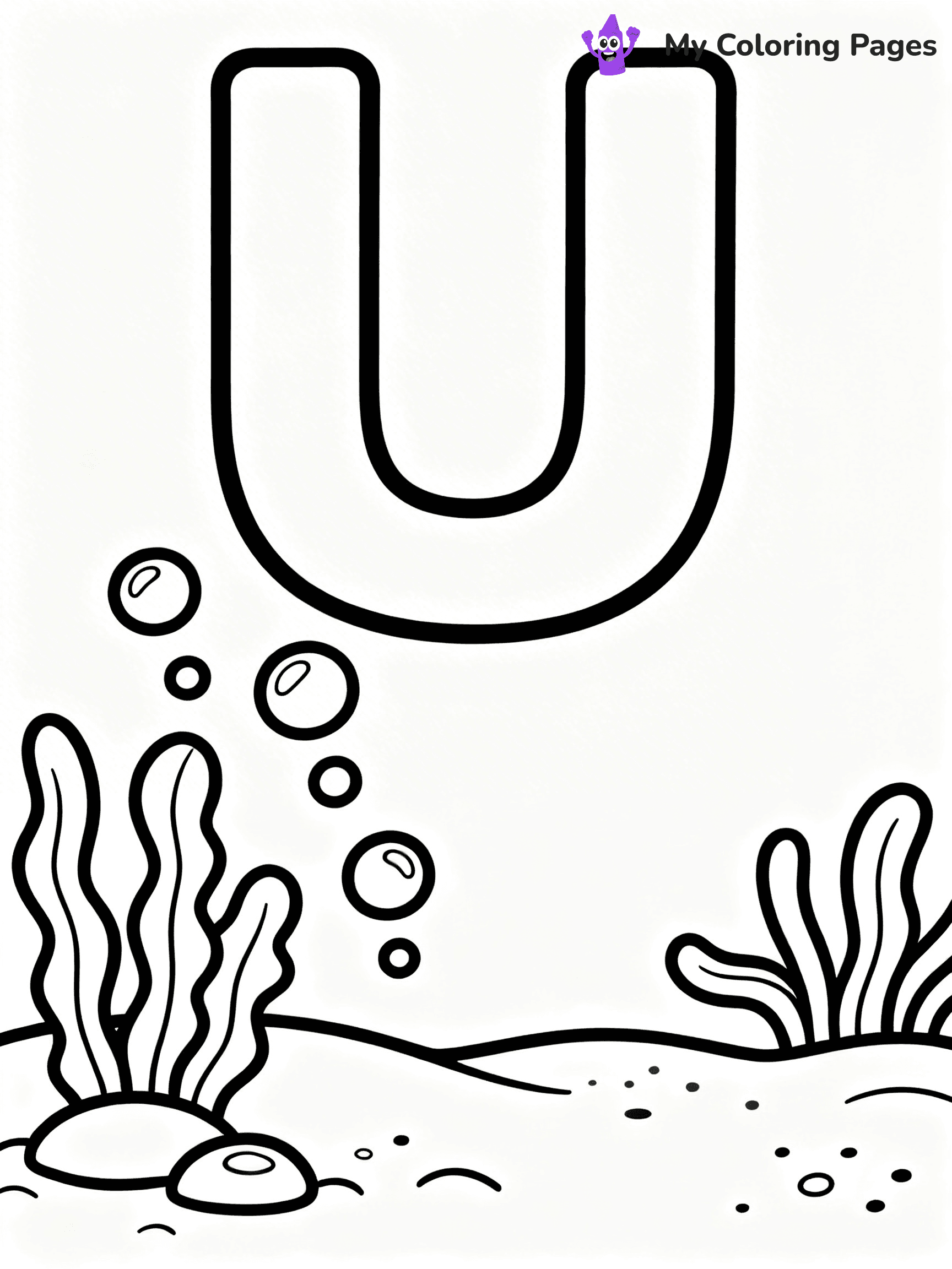 Letter U Coloring Pages - 20