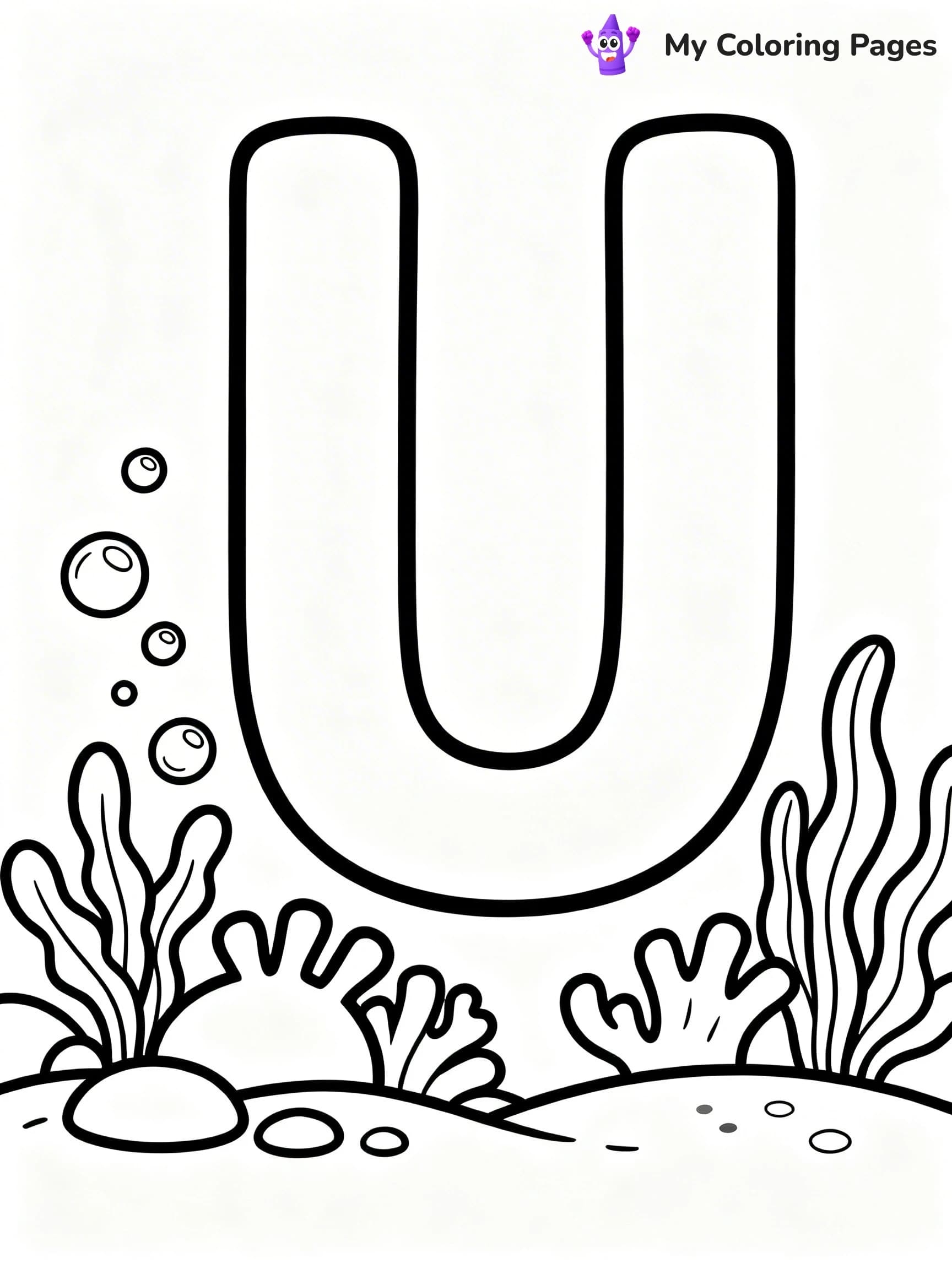 Letter U Coloring Pages - 16