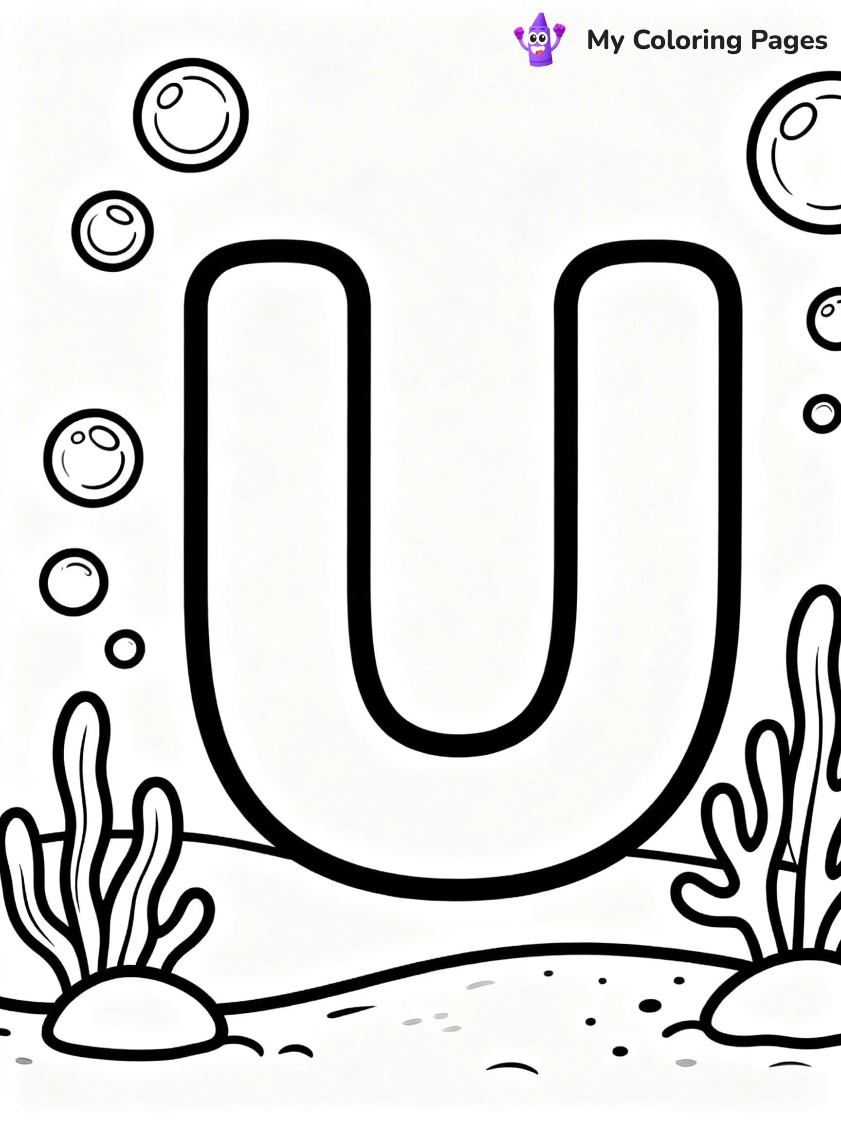 Letter U Coloring Pages - 15