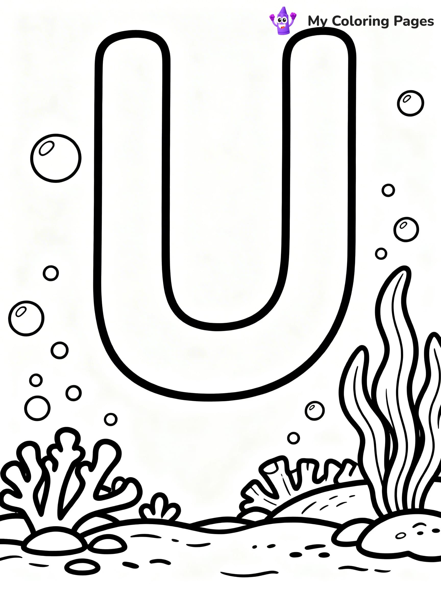 Letter U Coloring Pages - 14