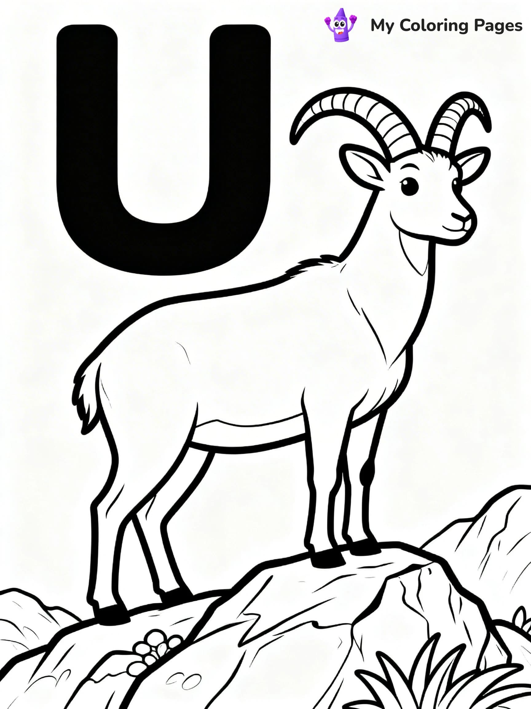 Letter U Coloring Pages - 7