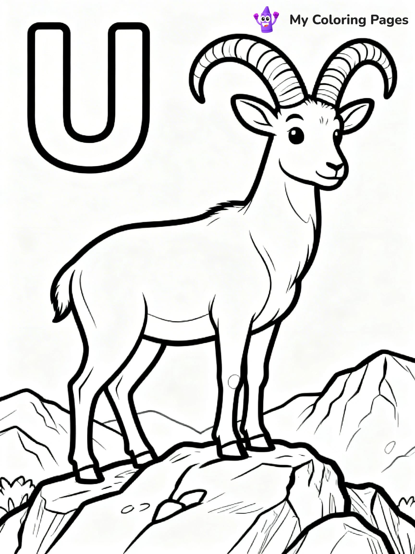Letter U Coloring Pages - 6