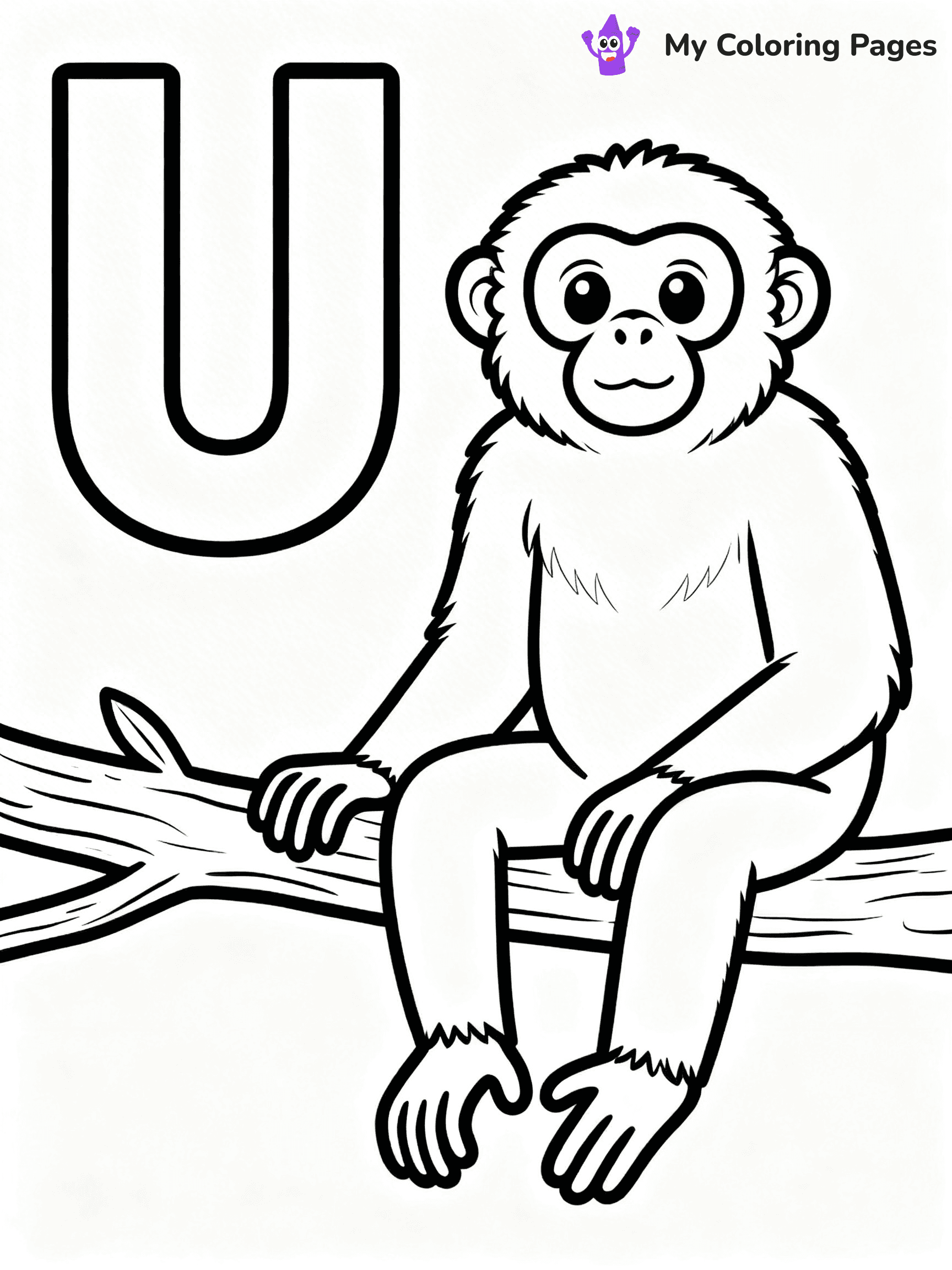 Letter U Coloring Pages - 4