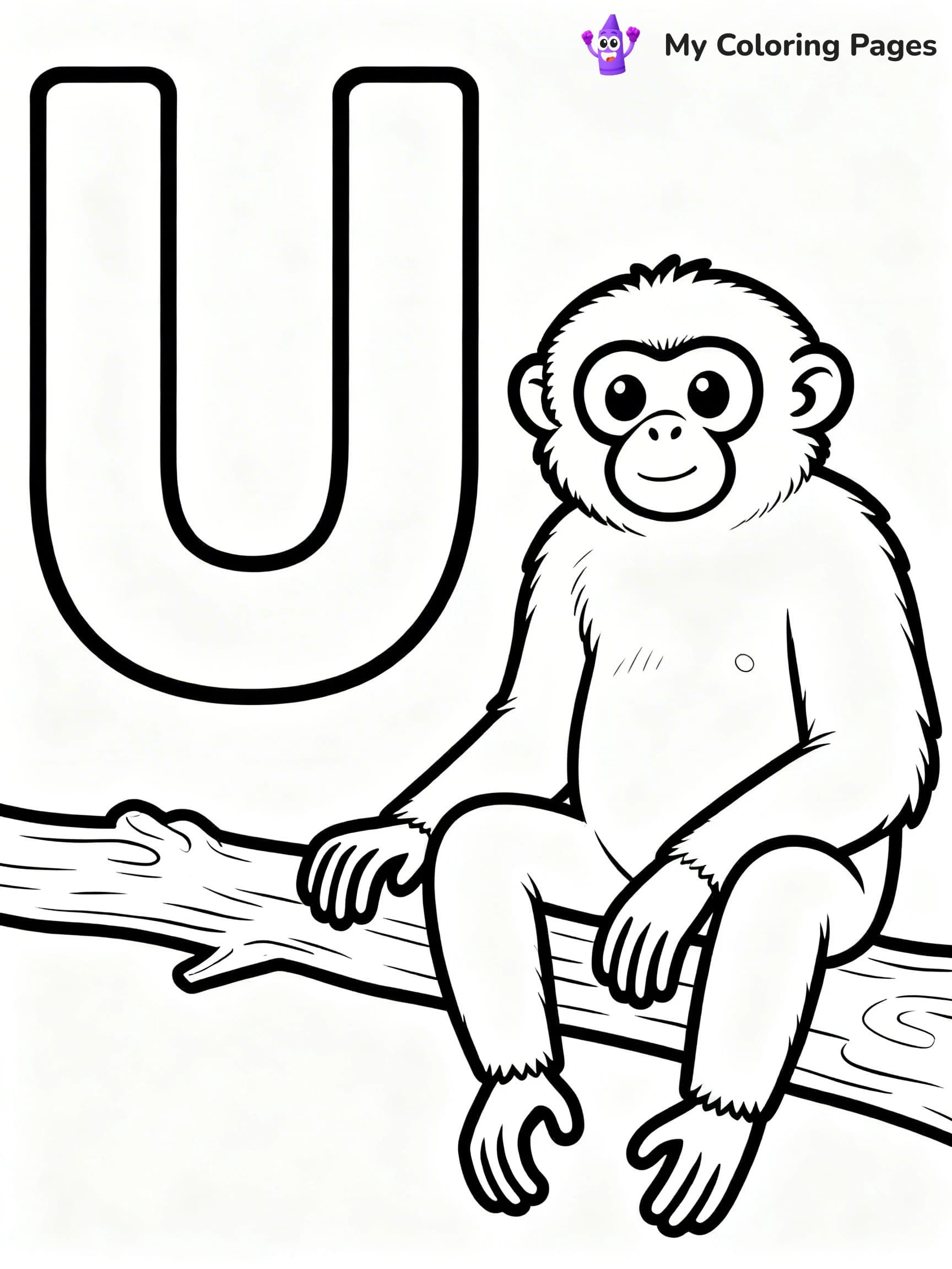 Letter U Coloring Pages - 3