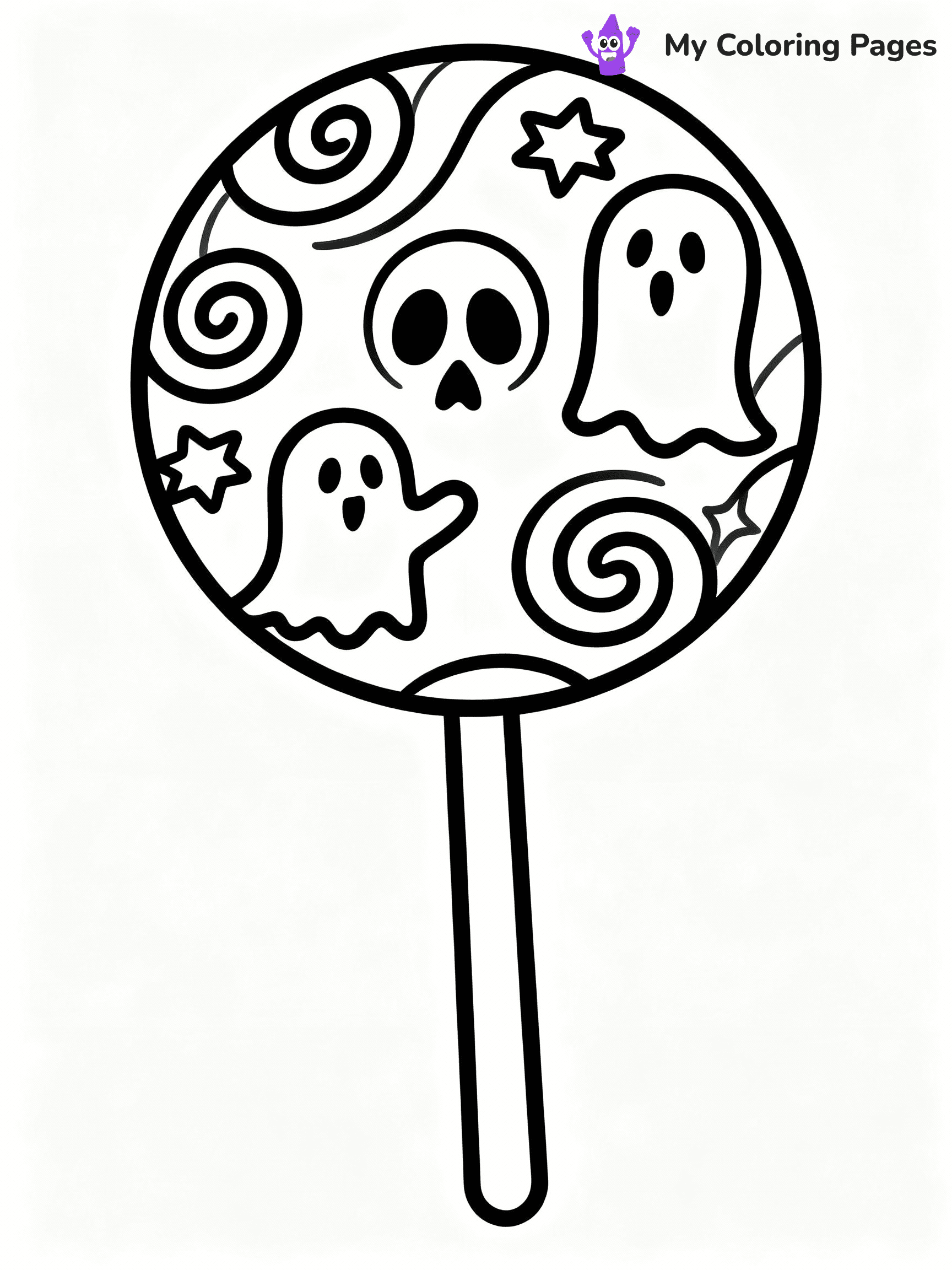 Lollipop Coloring Pages - 38