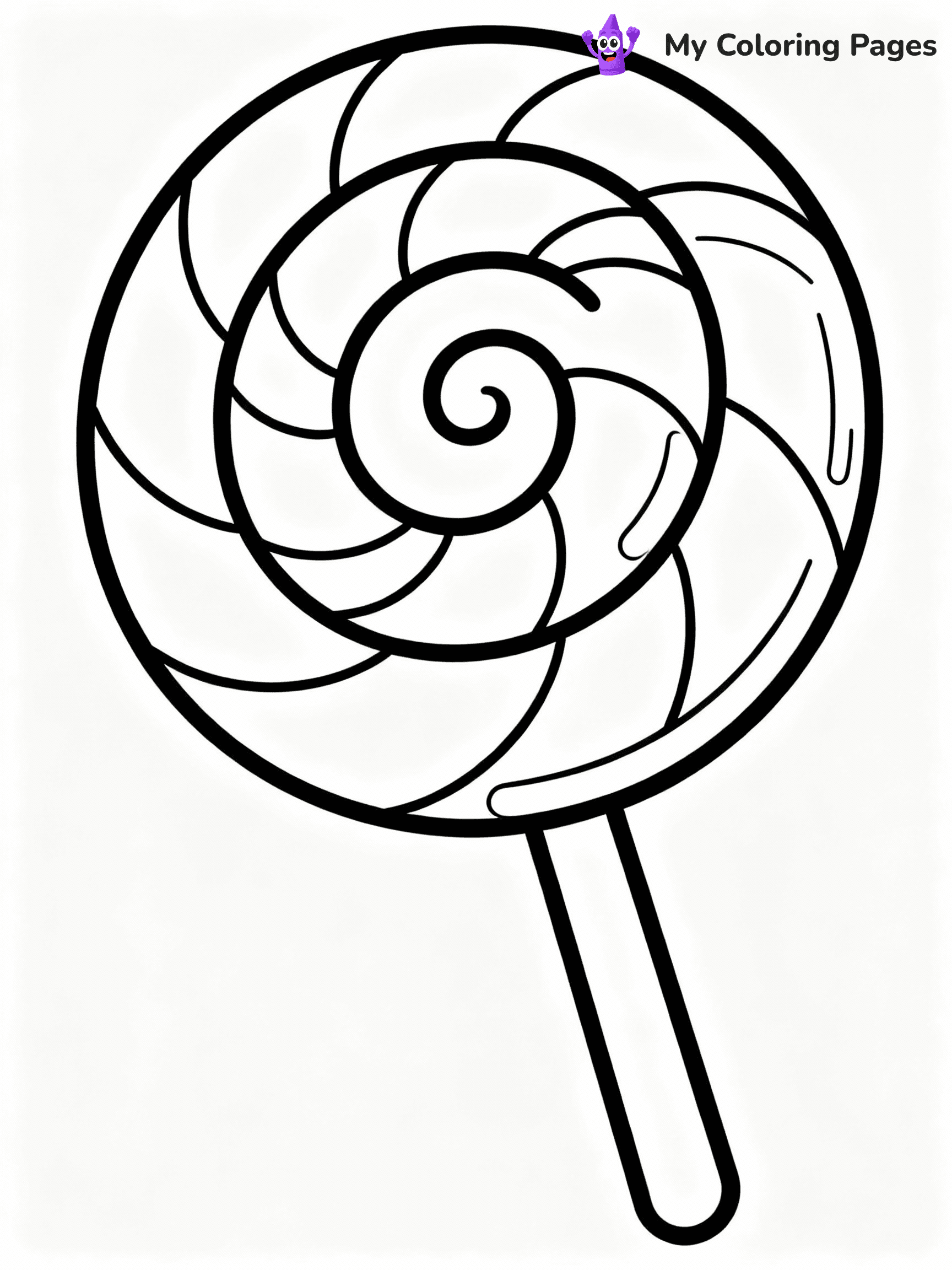 Lollipop Coloring Pages - 24