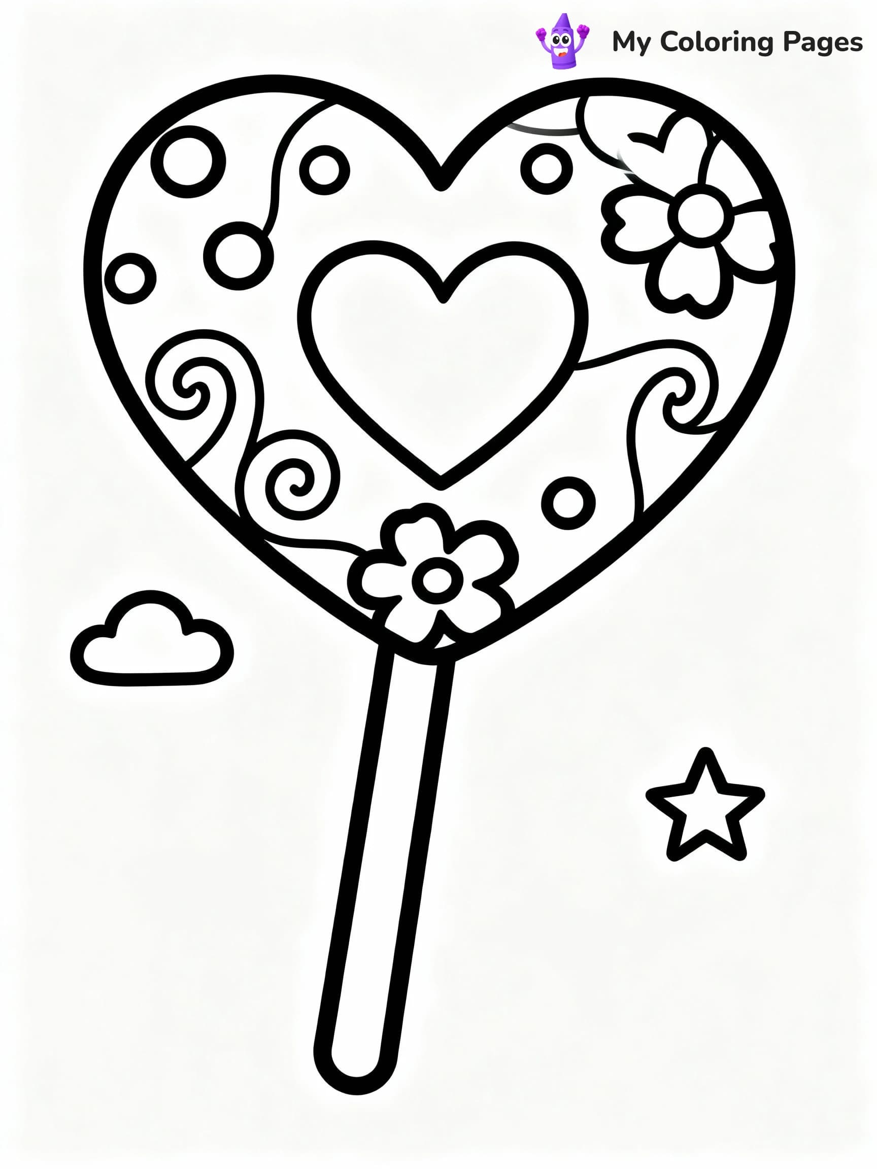 Lollipop Coloring Pages - 14