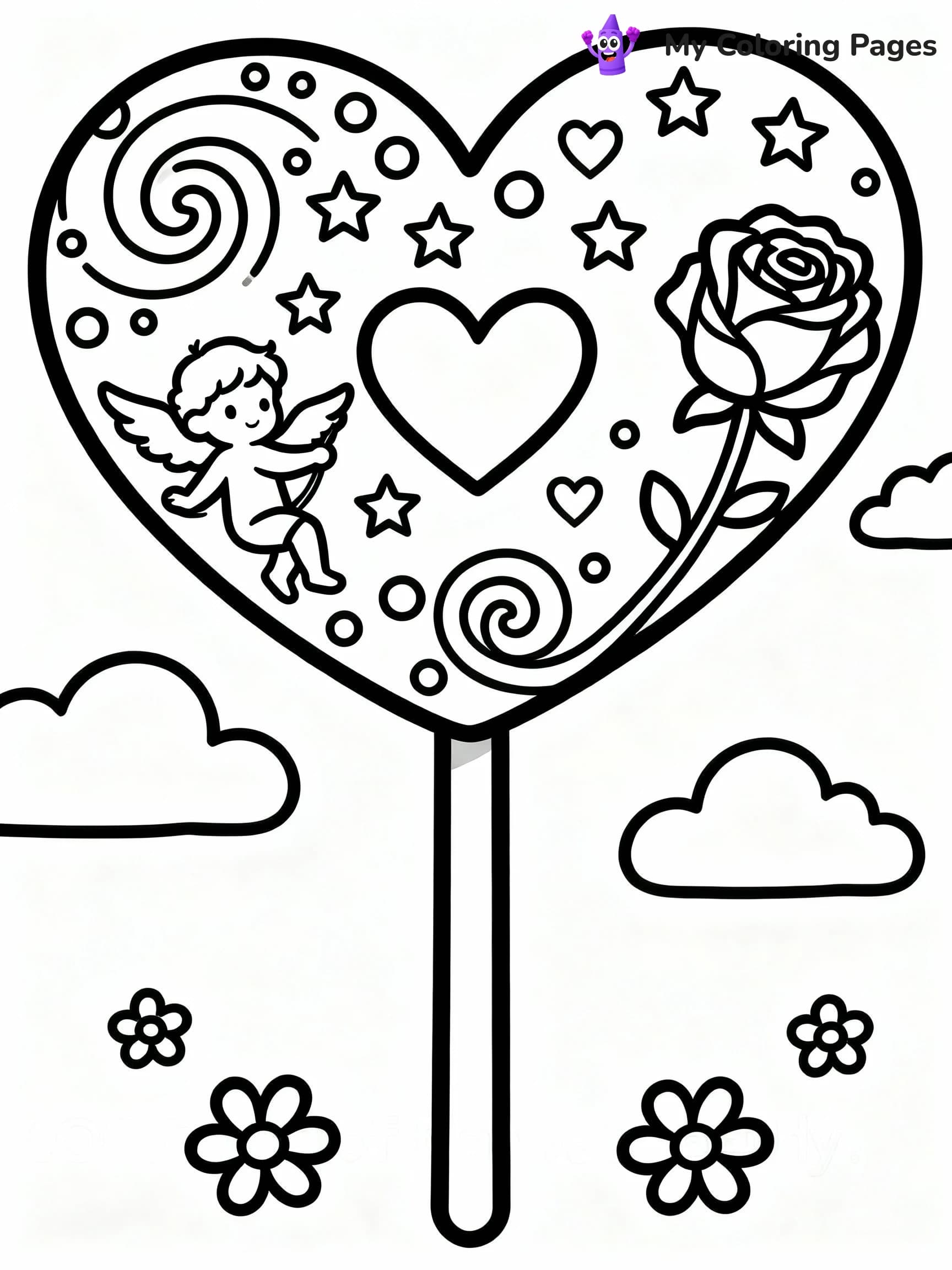 Lollipop Coloring Pages - 13