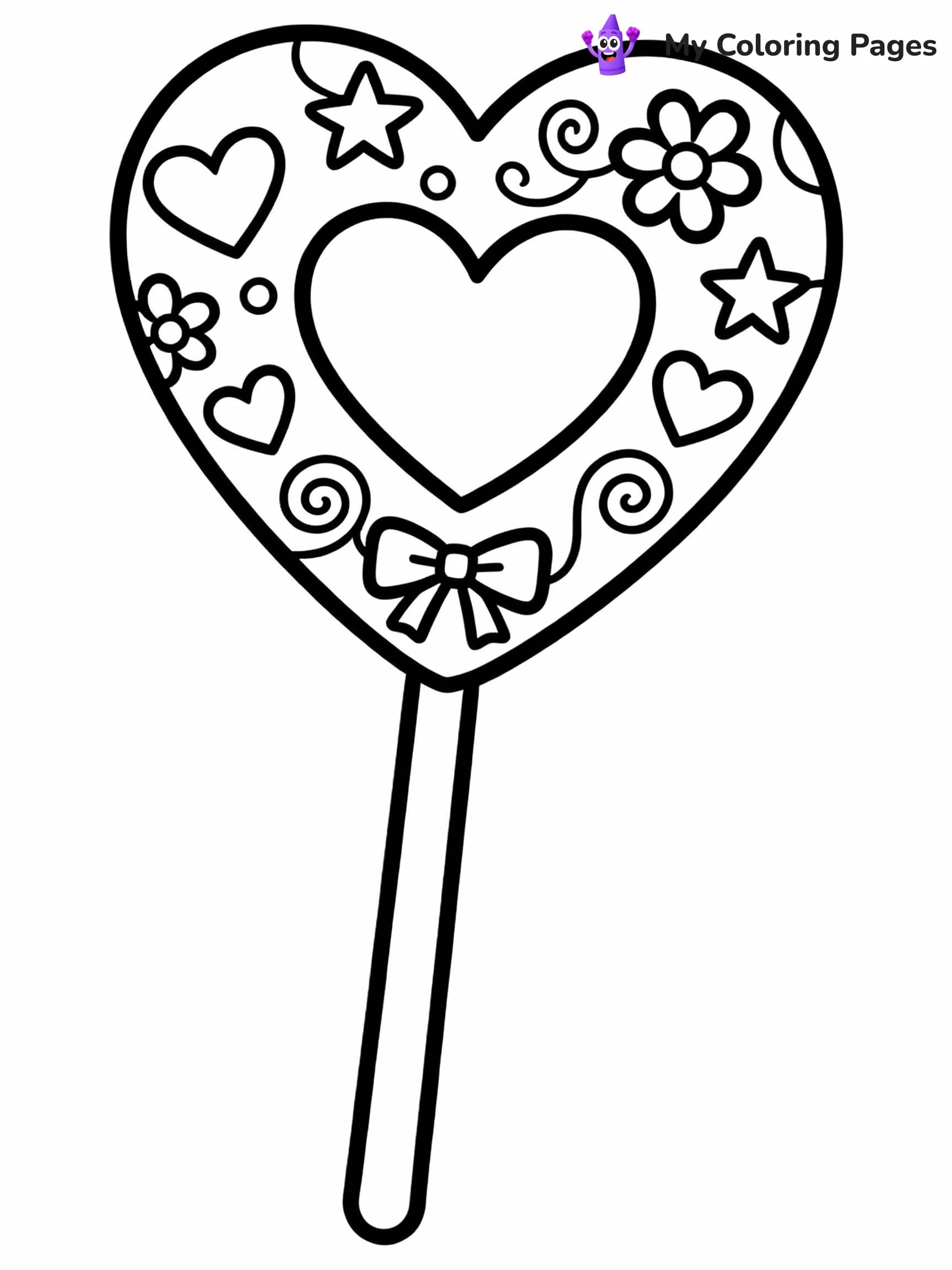 Lollipop Coloring Pages - 12