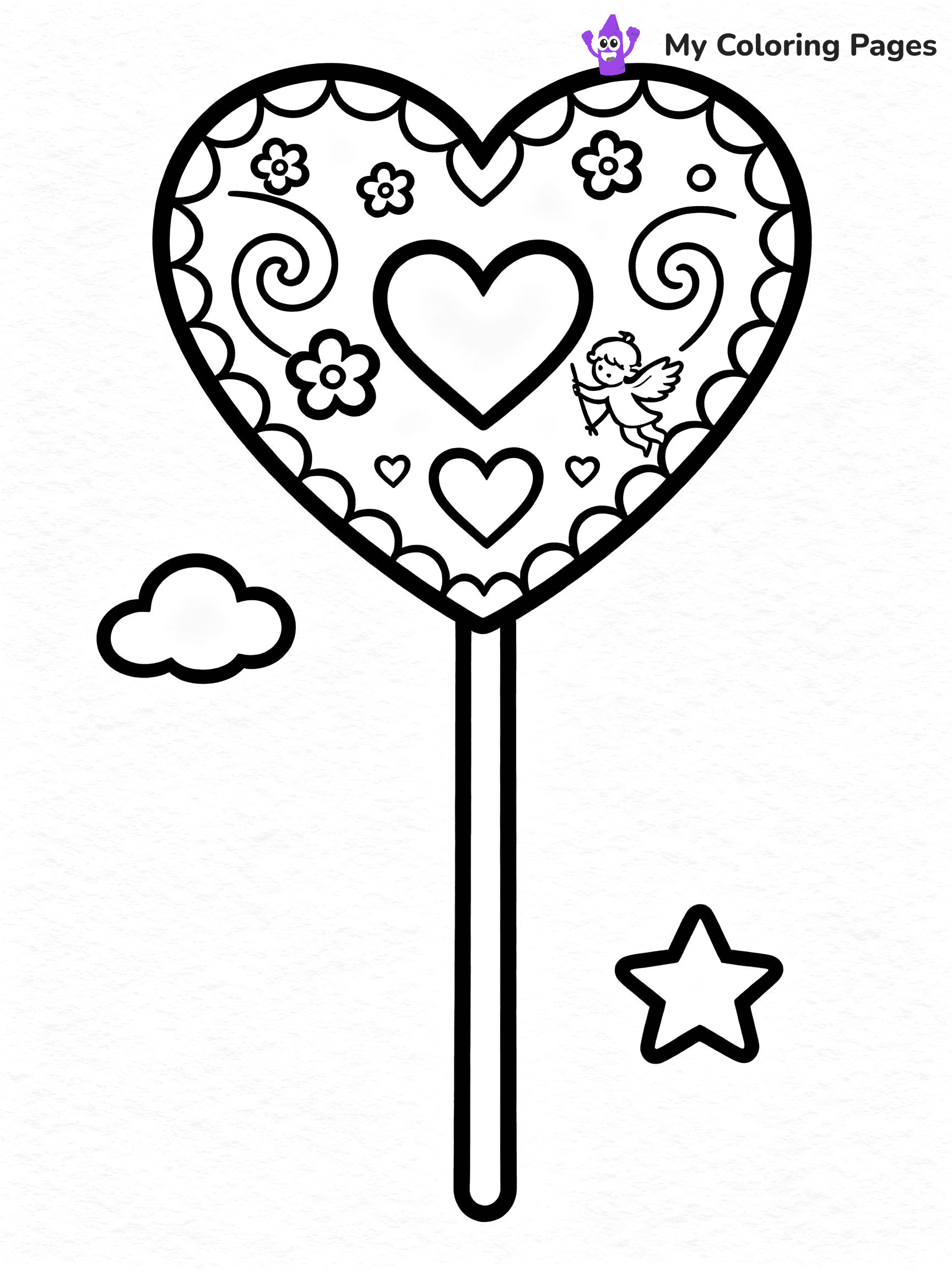 Lollipop Coloring Pages - 10