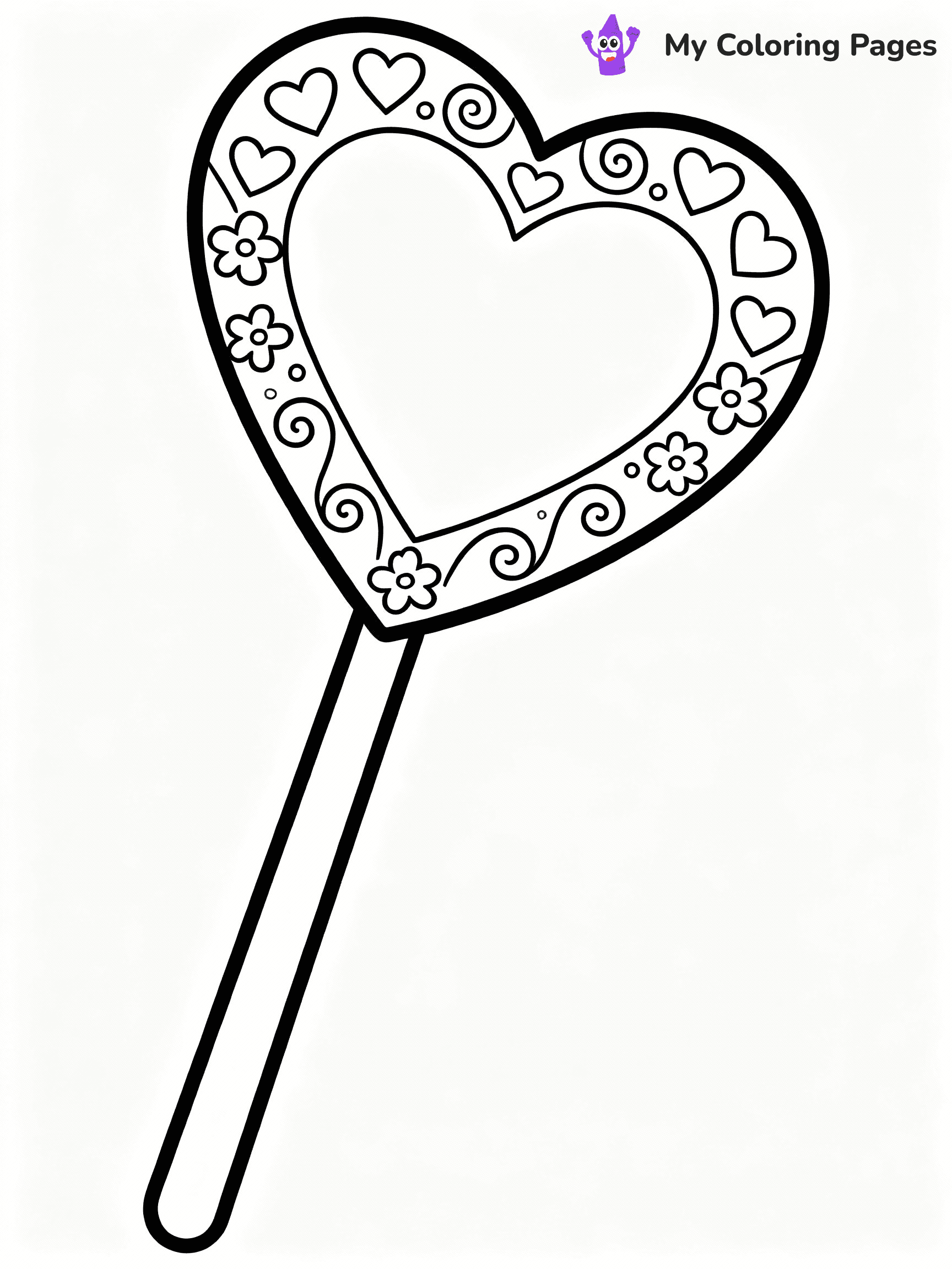 Lollipop Coloring Pages - 9