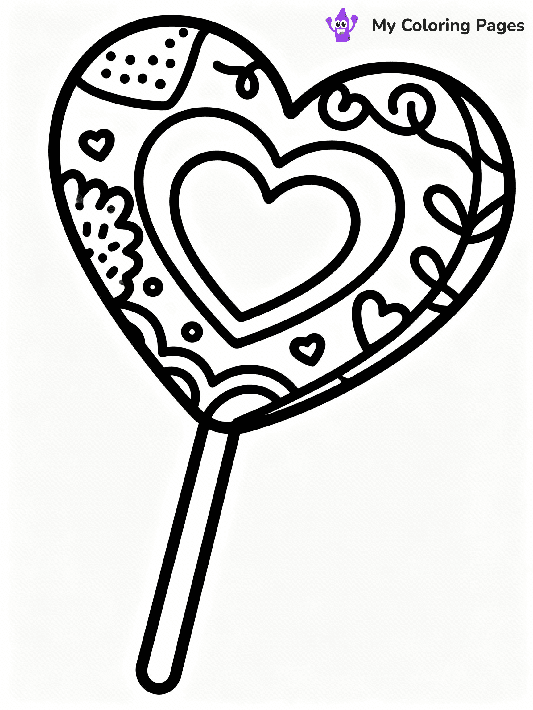 Lollipop Coloring Pages - 8