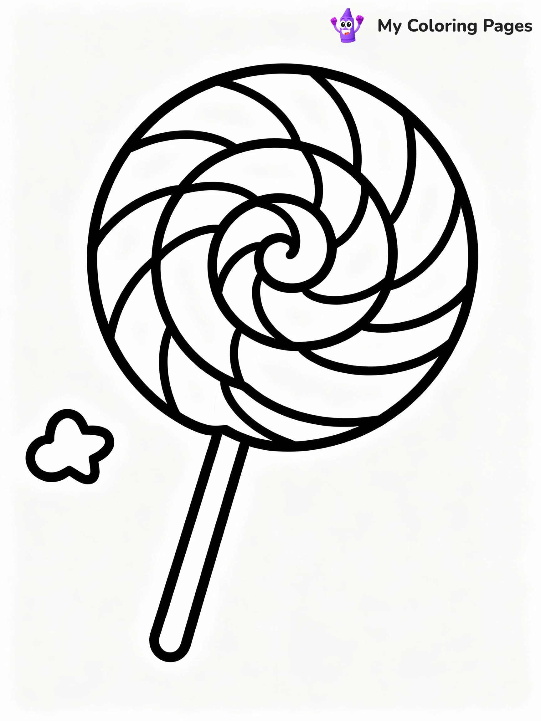 Lollipop Coloring Pages - 7