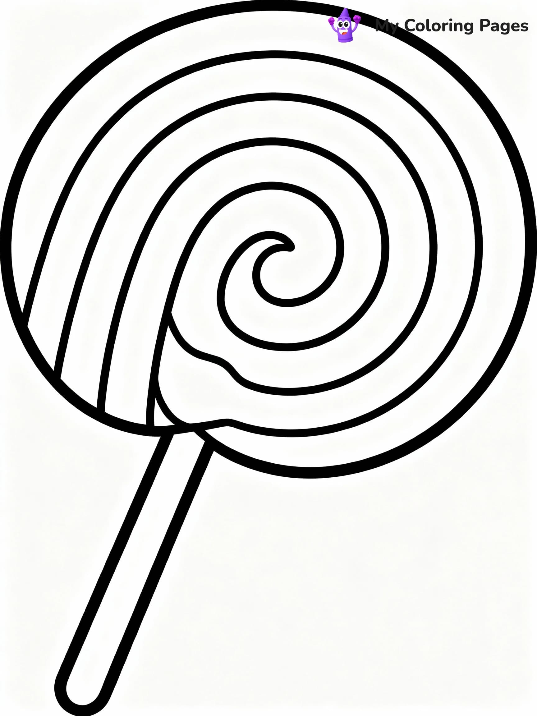 Lollipop Coloring Pages - 6