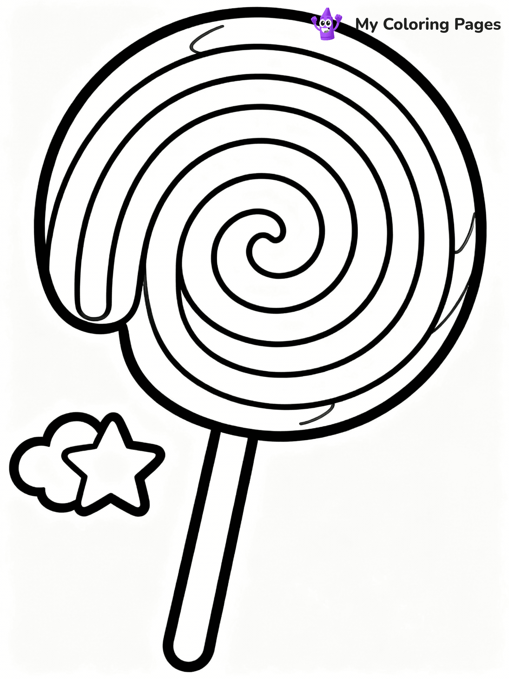 Lollipop Coloring Pages - 5