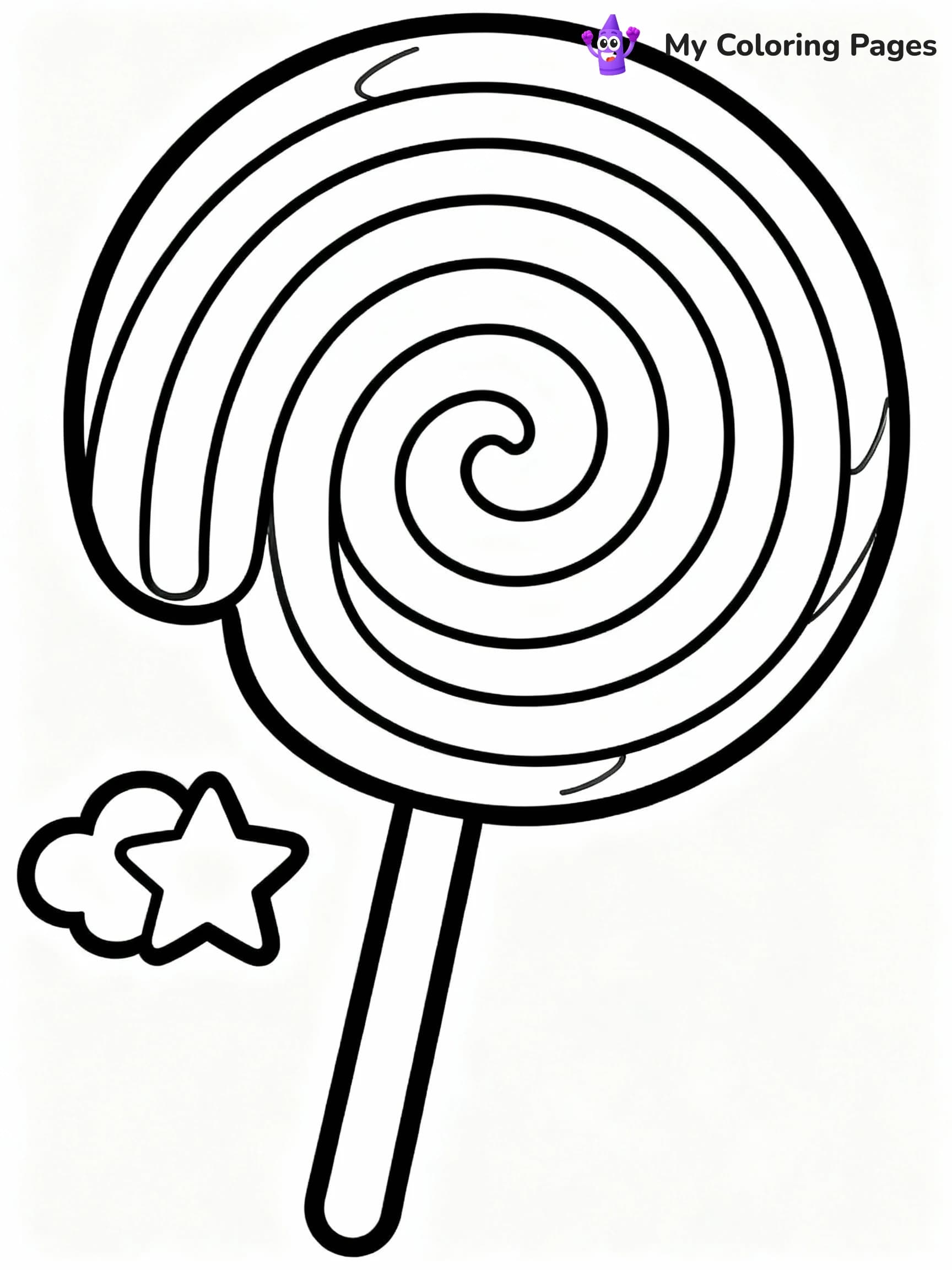 Lollipop Coloring Pages - 5