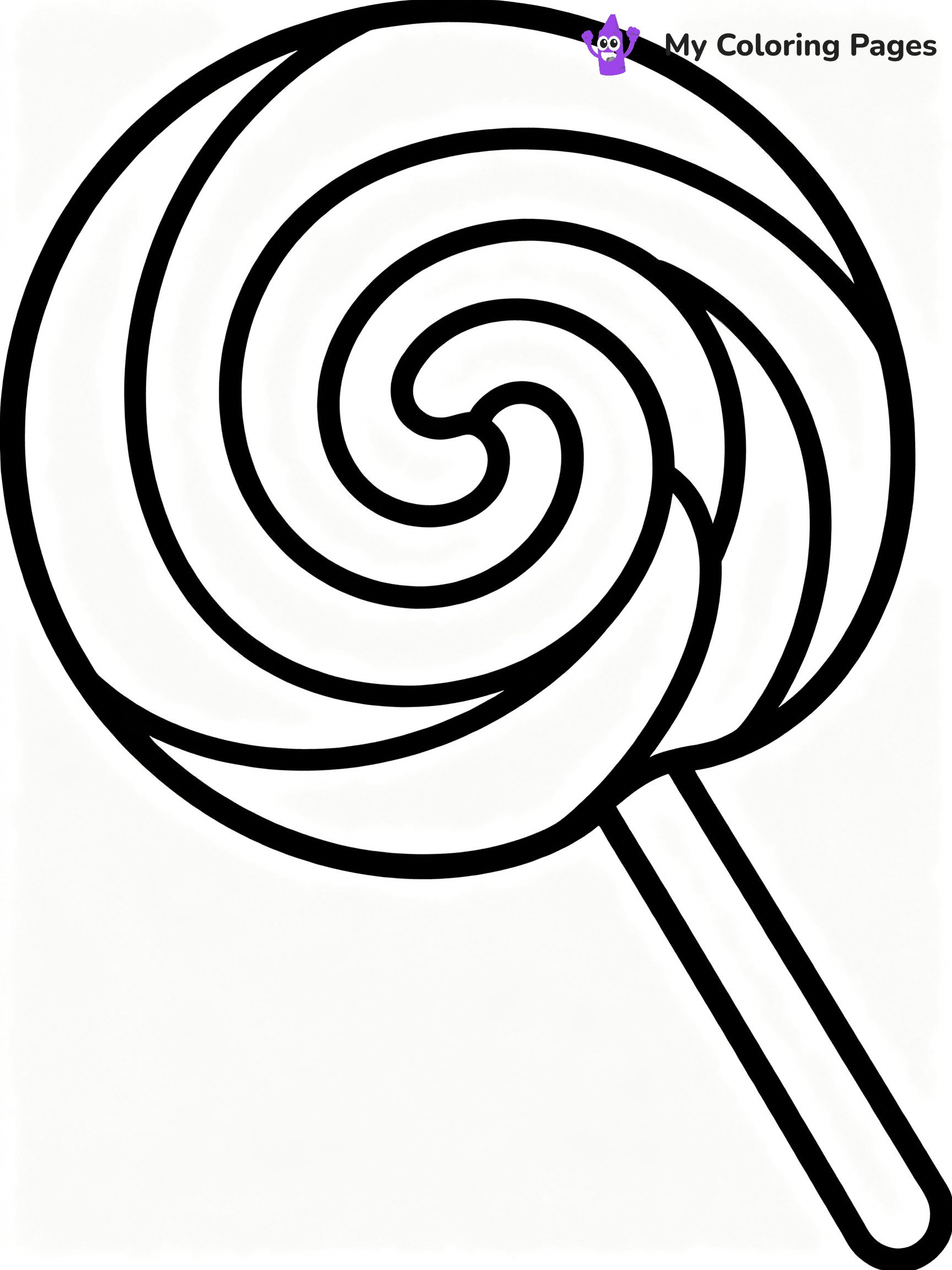 Lollipop Coloring Pages - 4