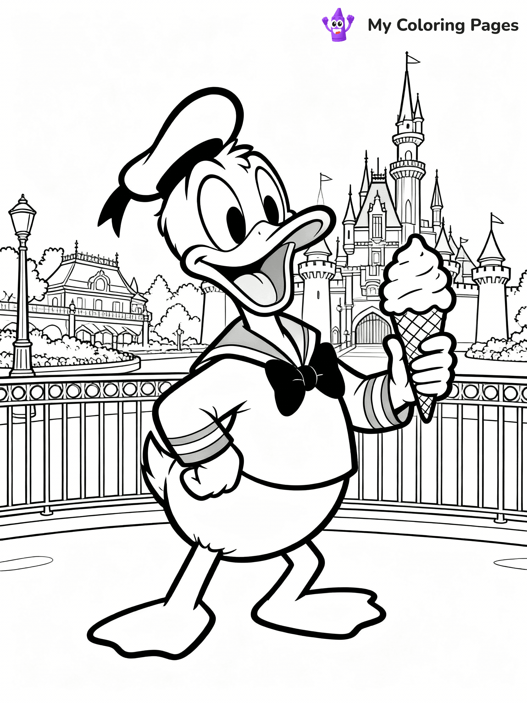 Disneyland Coloring Pages - 28
