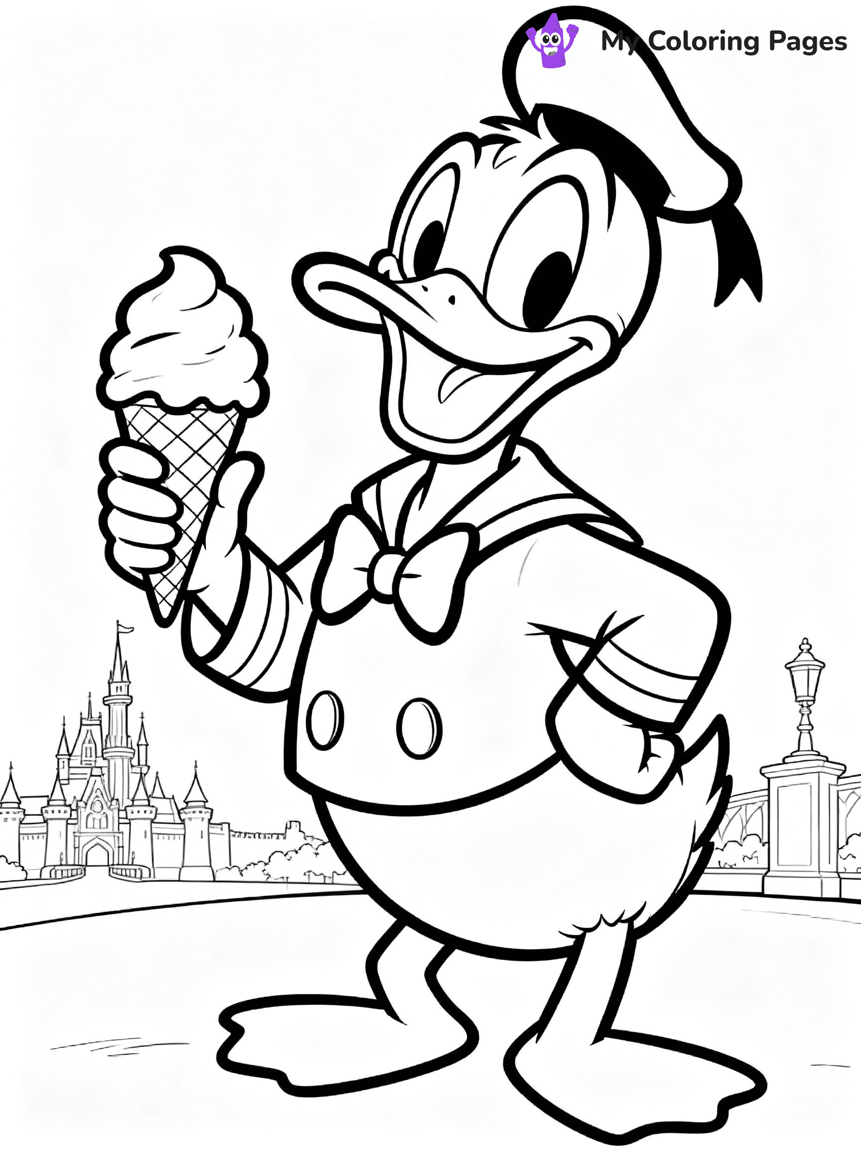 Disneyland Coloring Pages - 27