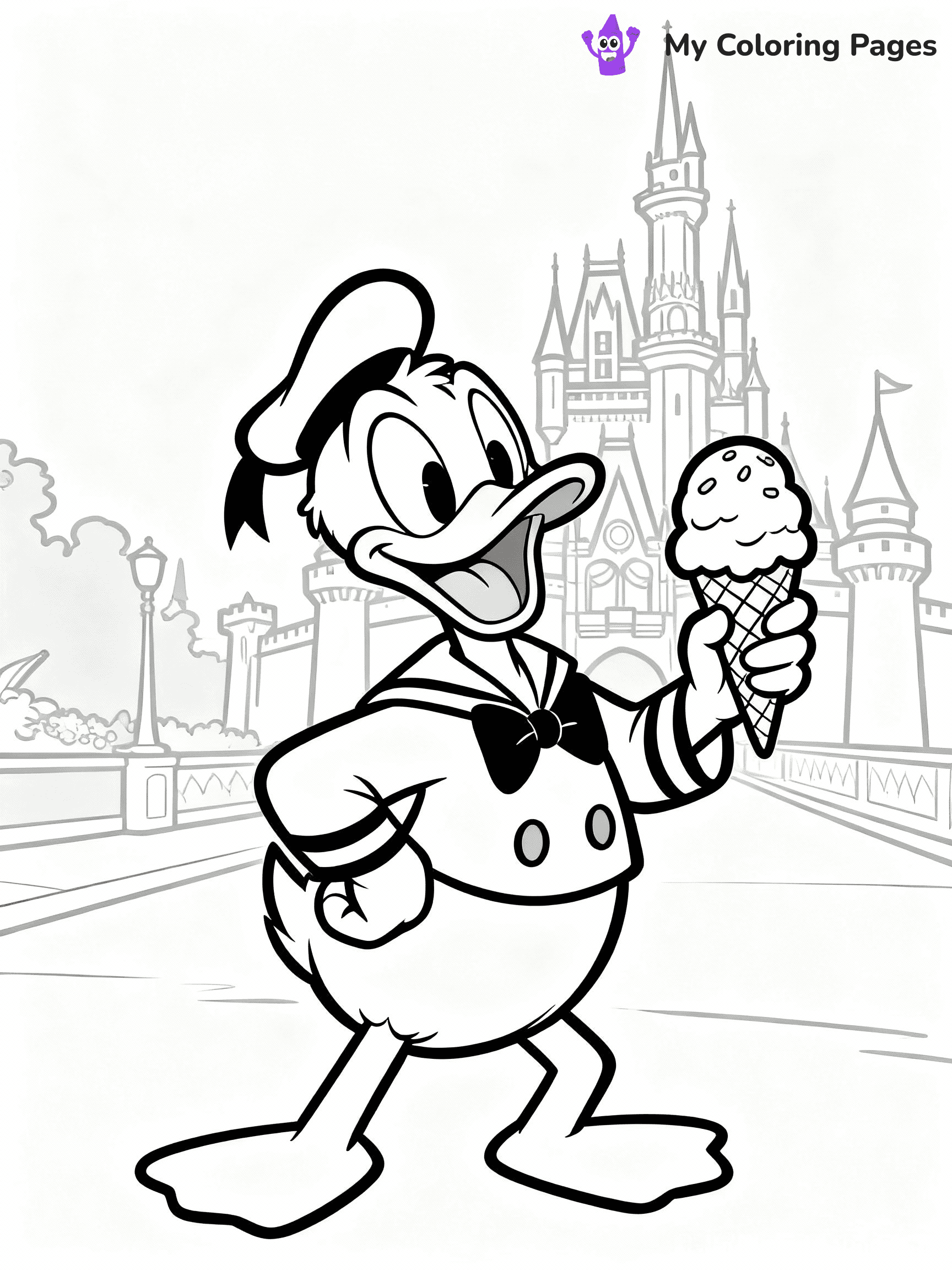 Disneyland Coloring Pages - 26