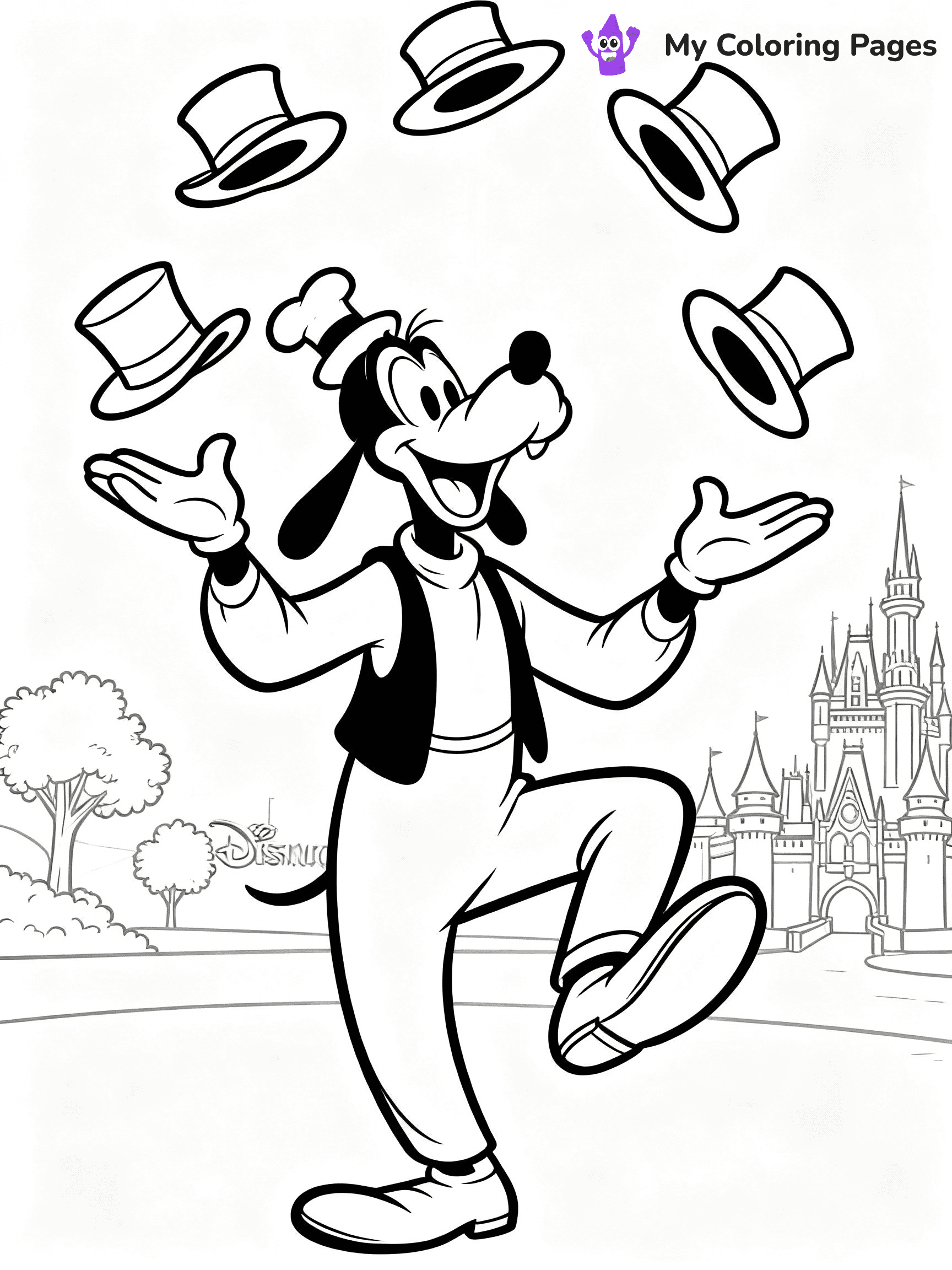 Disneyland Coloring Pages - 18