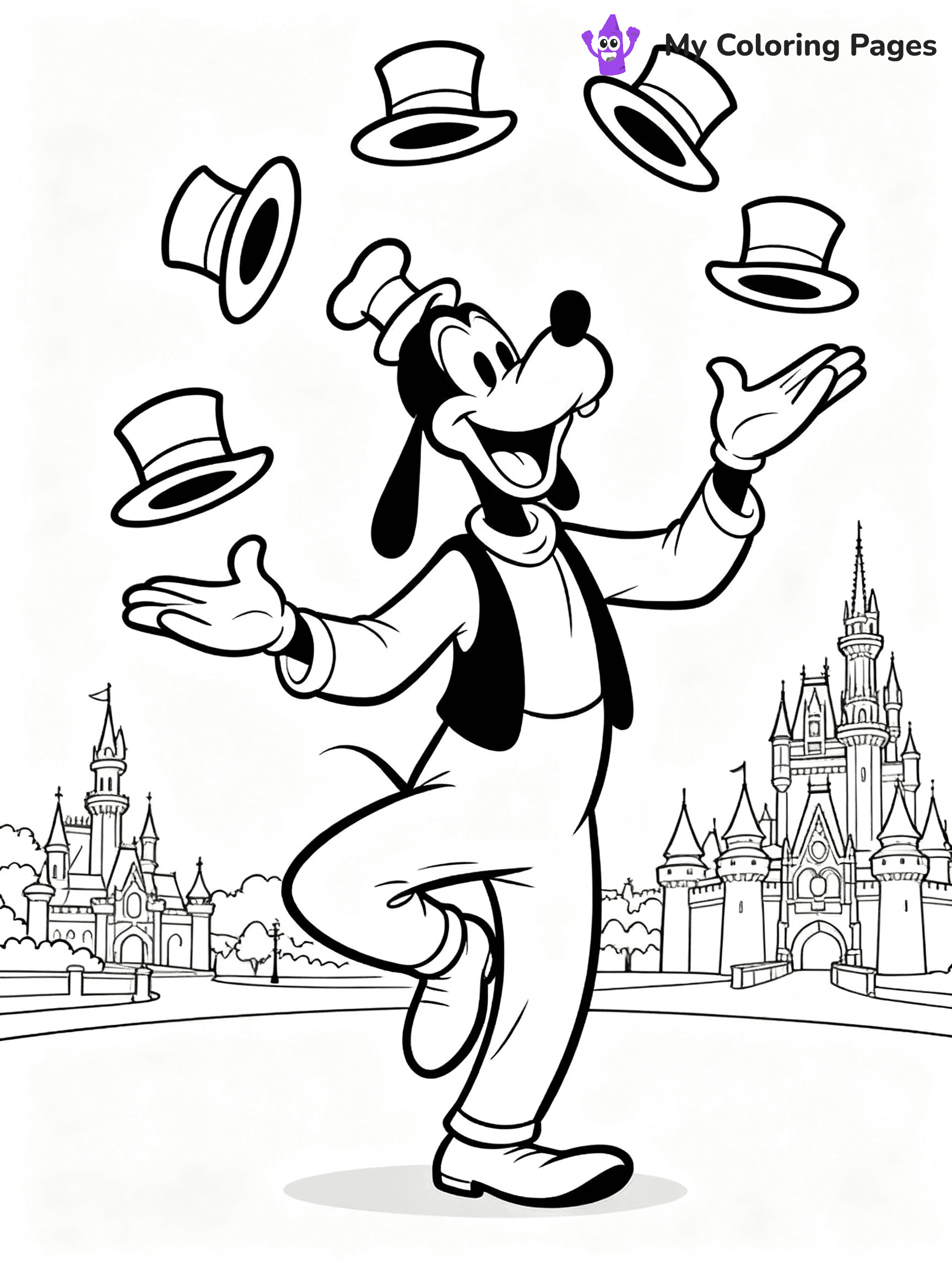 Disneyland Coloring Pages - 17