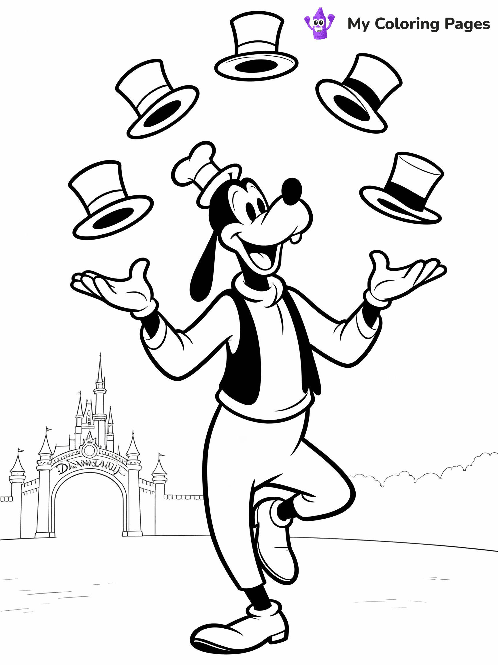 Disneyland Coloring Pages - 16
