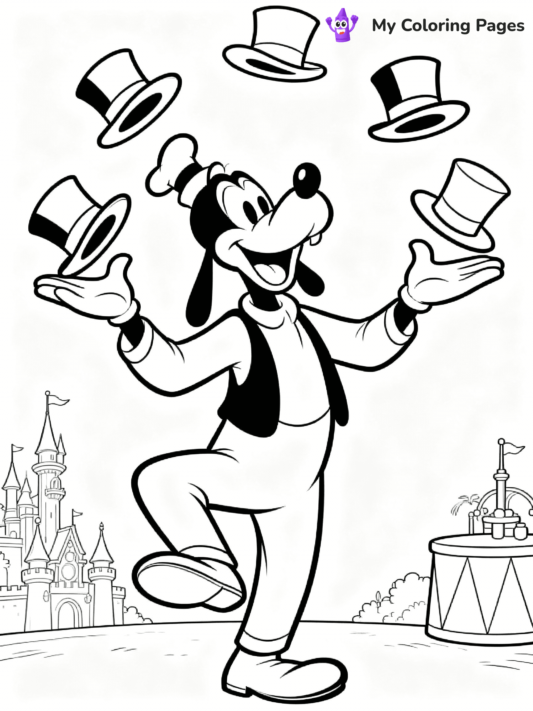 Disneyland Coloring Pages - 15