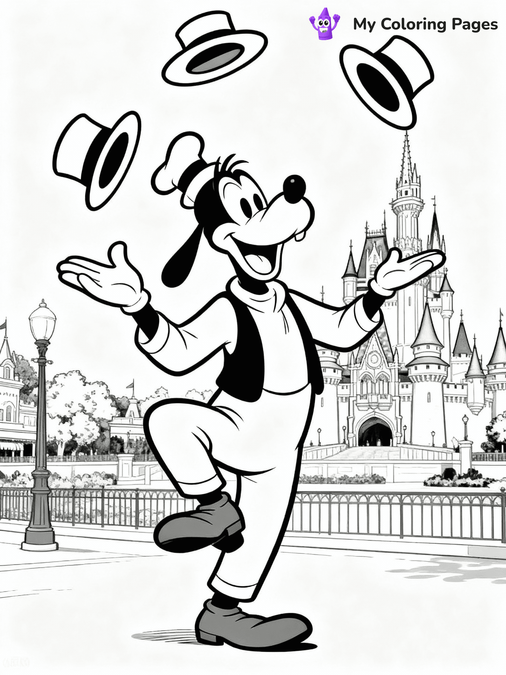 Disneyland Coloring Pages - 14
