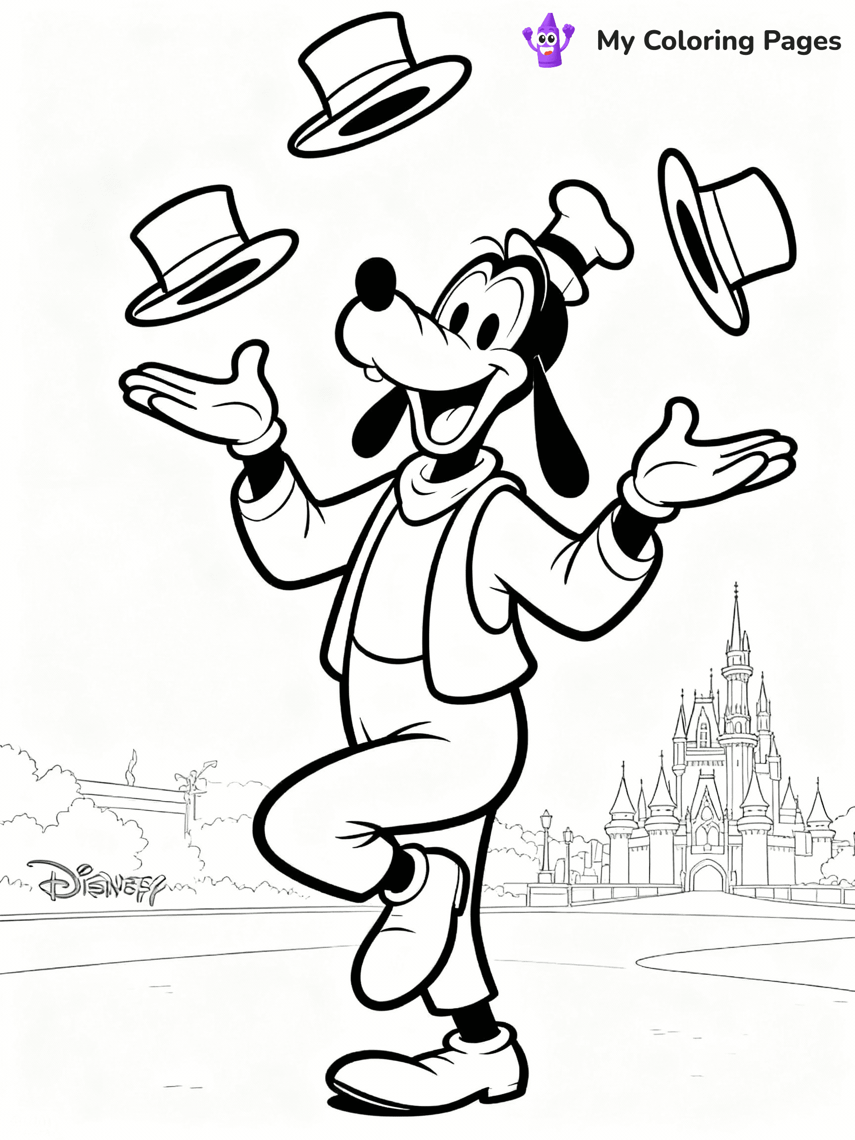 Disneyland Coloring Pages - 13